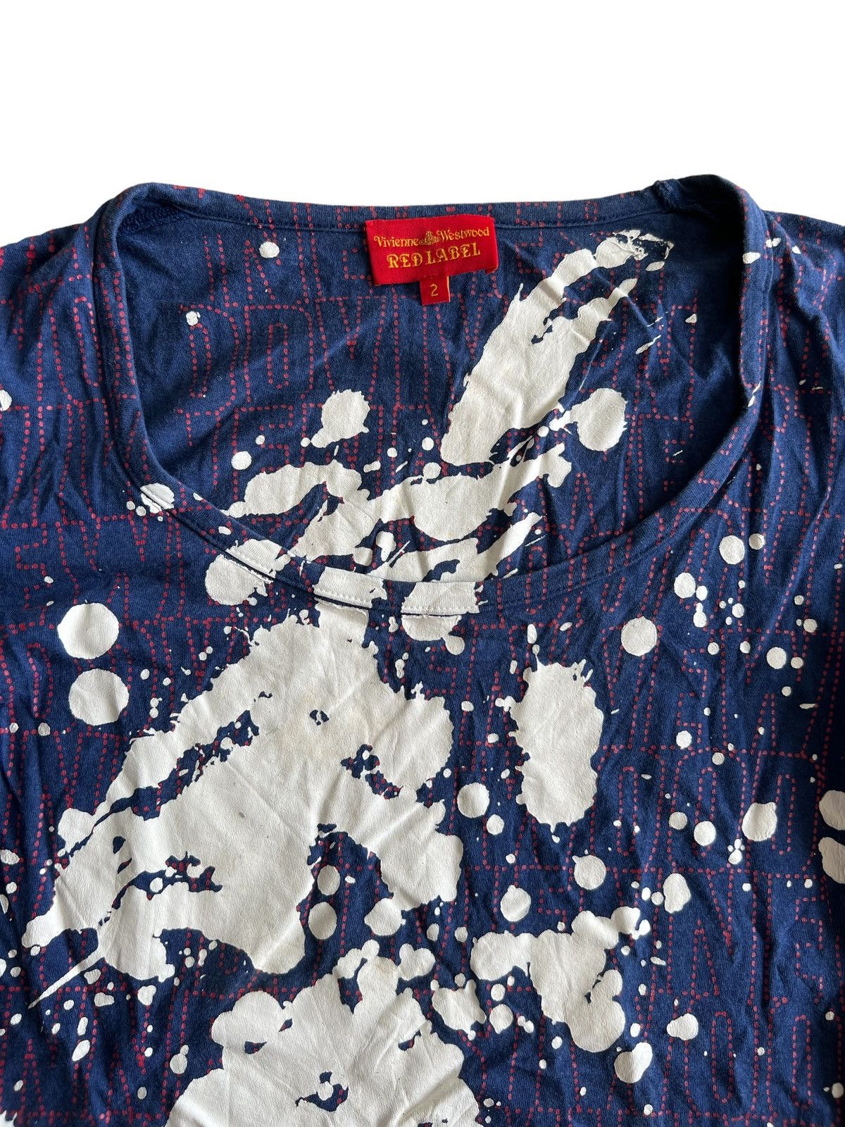 Vivienne Westwood OG Vivienne Westwood Painter SpellOut Embroidery LS Shirt Size M / US 6-8 / IT 42-44 - 4 Thumbnail