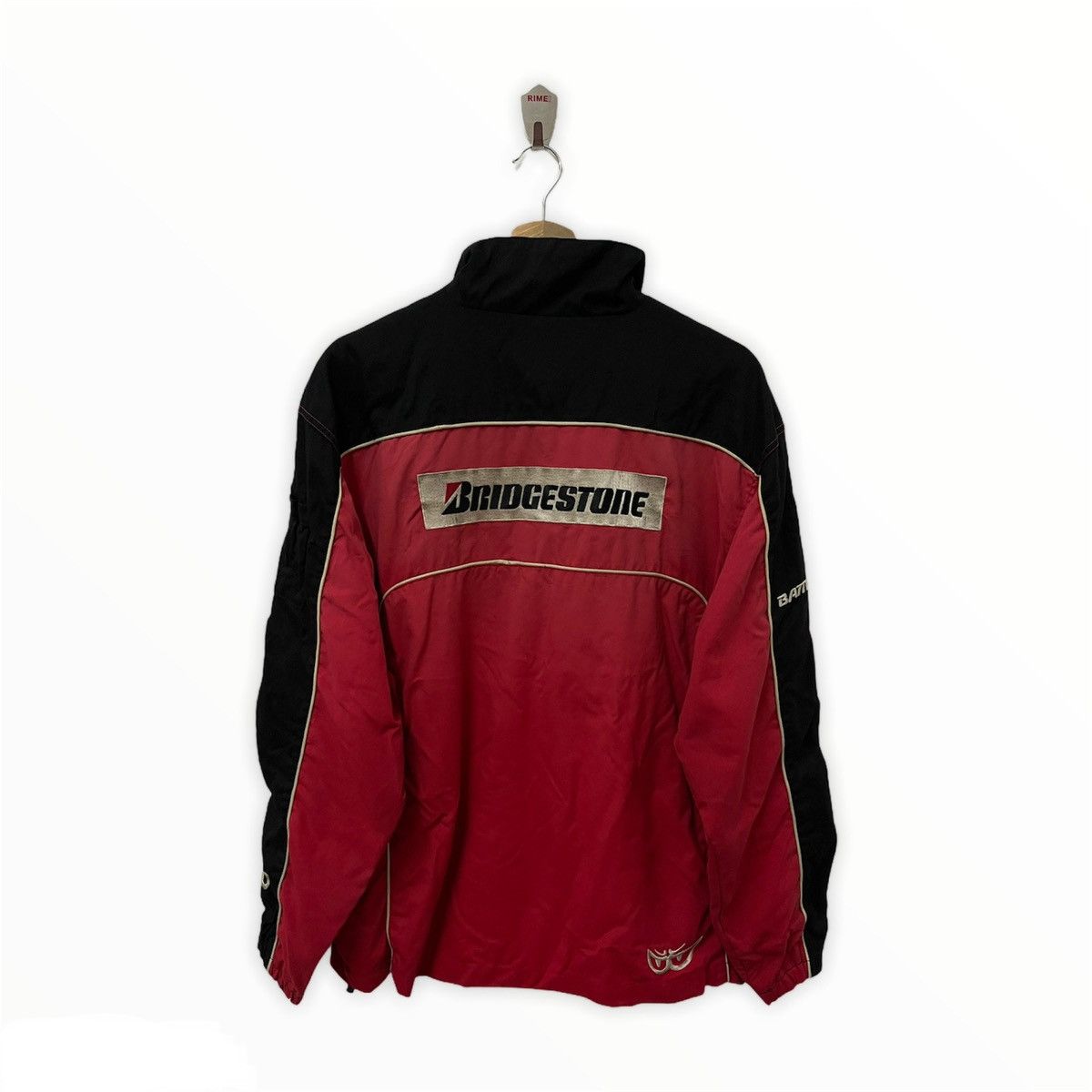 Japanese Brand × Vintage Vintage Bridgestone Motorsport Zip Up Jacket Size US L / EU 52-54 / 3 - 3 Thumbnail