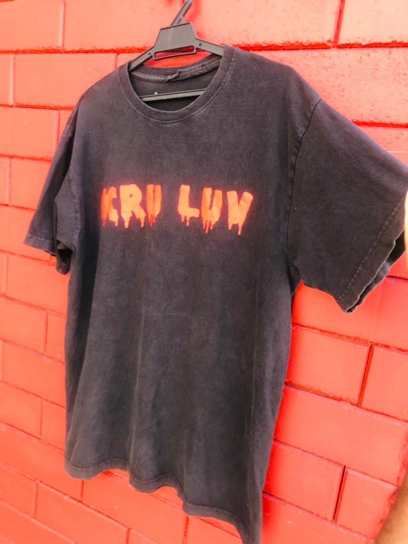 Japanese Brand × Vintage Vintage KRU LOV Skate Skateboarding Famous Shirt Size US L / EU 52-54 / 3 - 5 Thumbnail