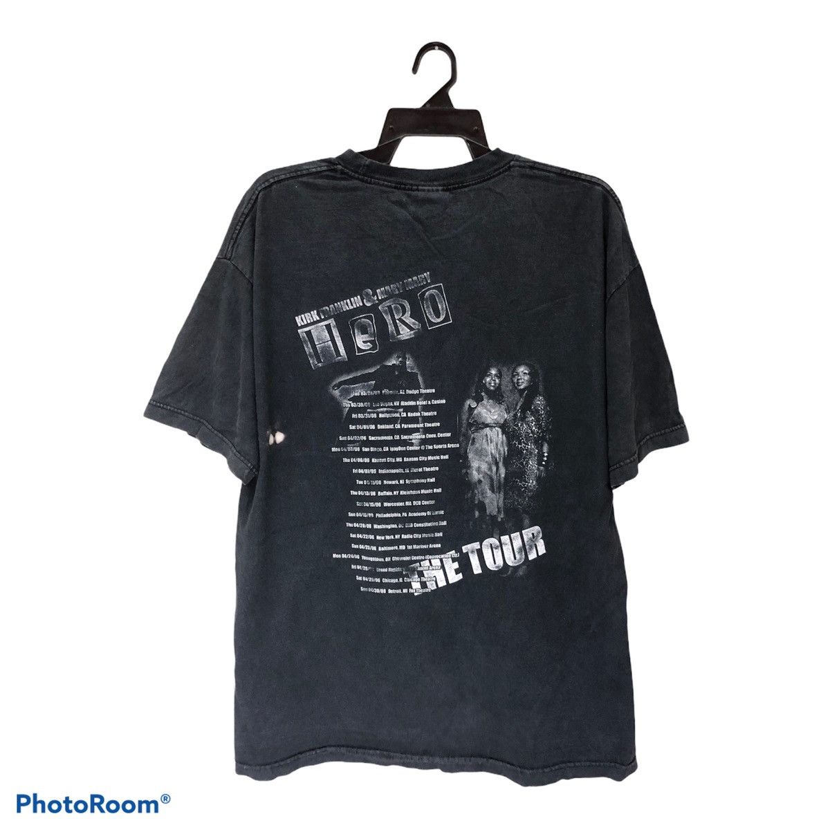 Band Tees × Vintage VINTAGE Y2K KIRK FRANKLIN & MARY MARY HERO TOUR TEES Size US XL / EU 56 / 4 - 2 Thumbnail