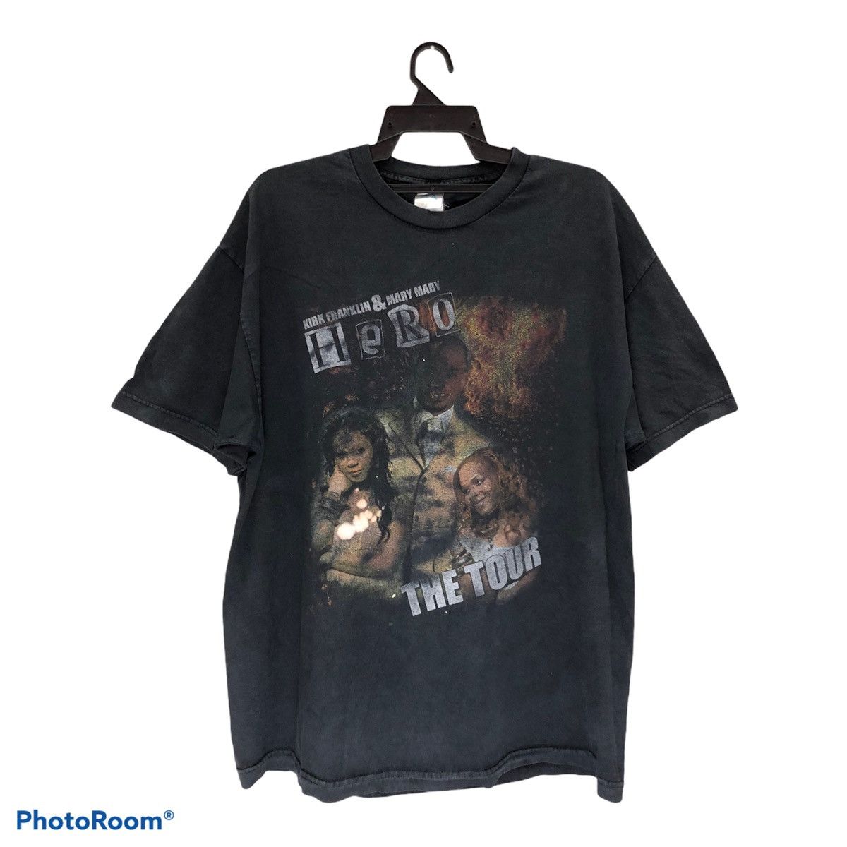 Band Tees × Vintage VINTAGE Y2K KIRK FRANKLIN & MARY MARY HERO TOUR TEES Size US XL / EU 56 / 4 - 1 Thumbnail