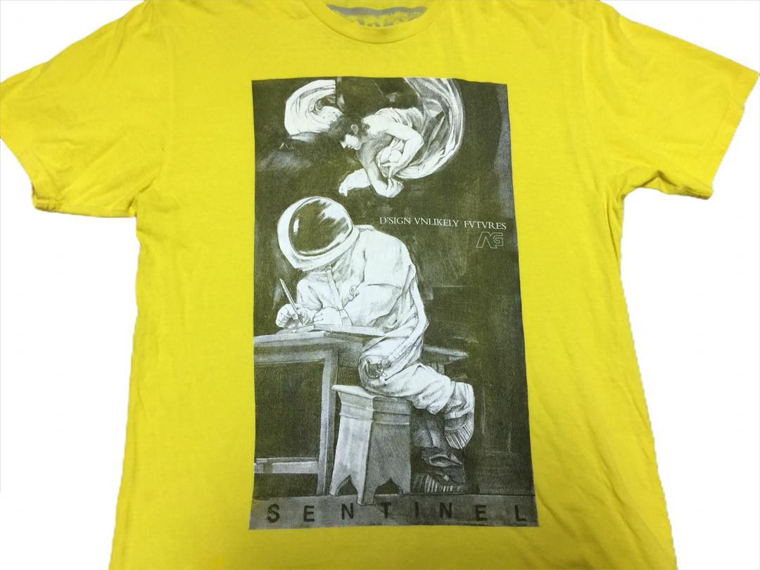 Analog × Japanese Brand × Vintage Vintage Analog D'sign Vnlikely Fvtvres Yellow Colour Shirt Size US L / EU 52-54 / 3 - 5 Thumbnail