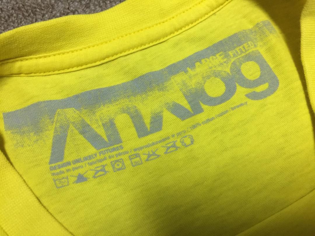 Analog × Japanese Brand × Vintage Vintage Analog D'sign Vnlikely Fvtvres Yellow Colour Shirt Size US L / EU 52-54 / 3 - 6 Thumbnail