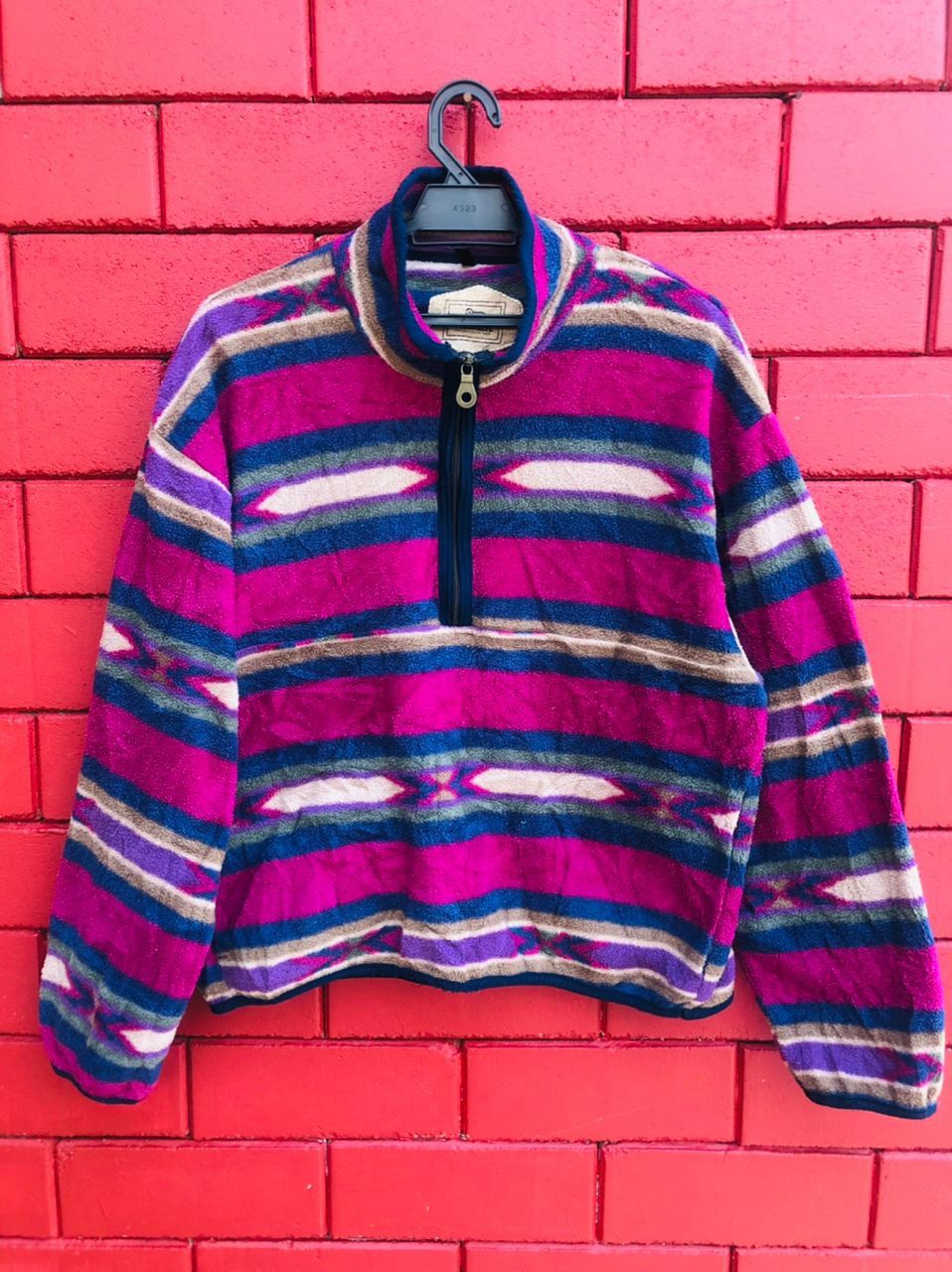 image of Vintage Viatge Wollrich Multicolour Designer Fashion Style, Men's (Size Medium)