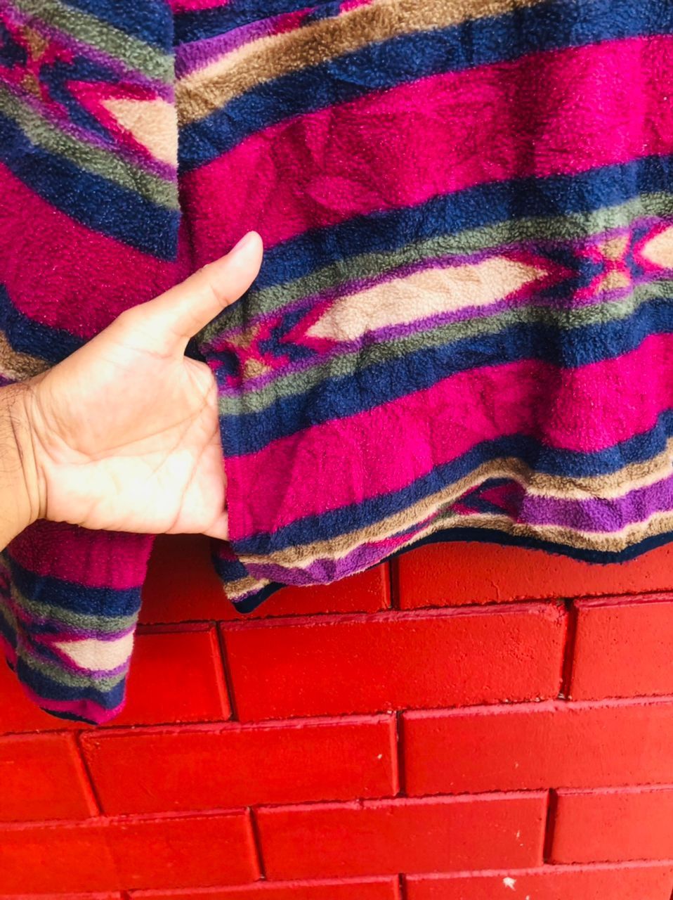 Japanese Brand × Vintage Viatge Wollrich Multicolour Designer Fashion Style Size US M / EU 48-50 / 2 - 6 Thumbnail