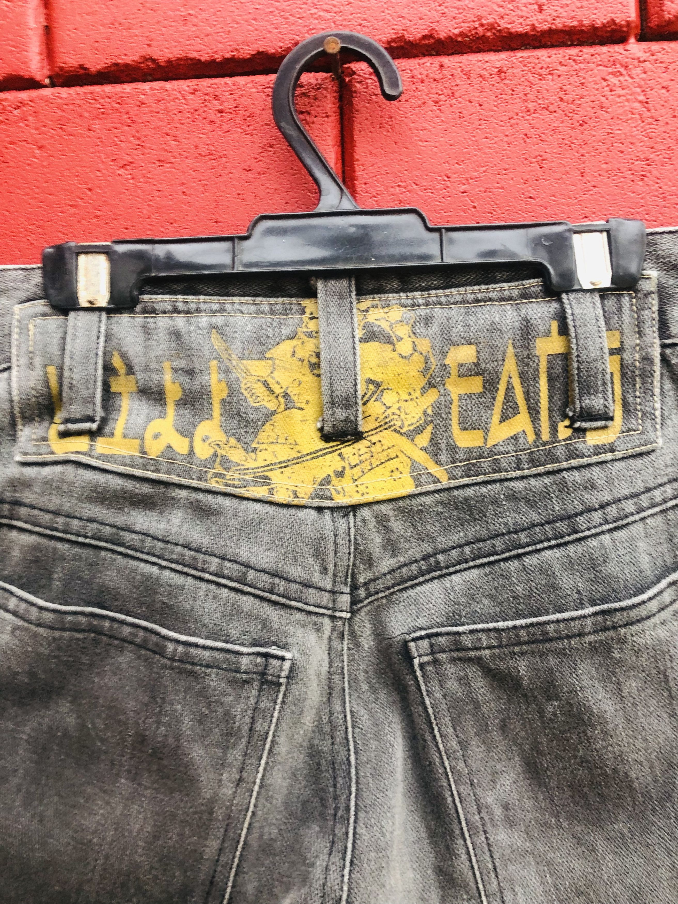 Japanese Brand × Vintage Vintage Yakuza Distressed Japanese Designed Fashion Style Size US 30 / EU 46 - 9 Thumbnail