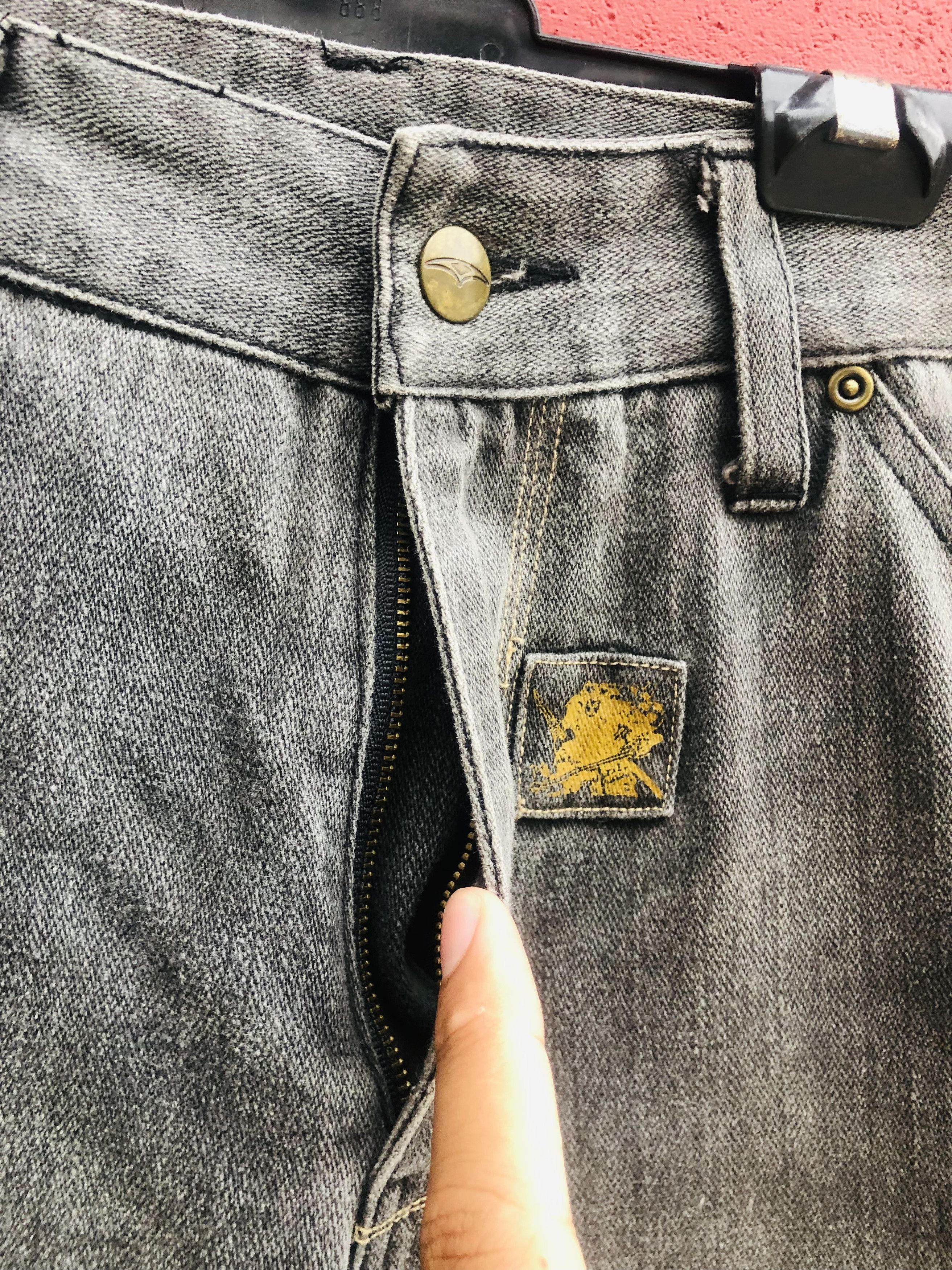 Japanese Brand × Vintage Vintage Yakuza Distressed Japanese Designed Fashion Style Size US 30 / EU 46 - 5 Thumbnail