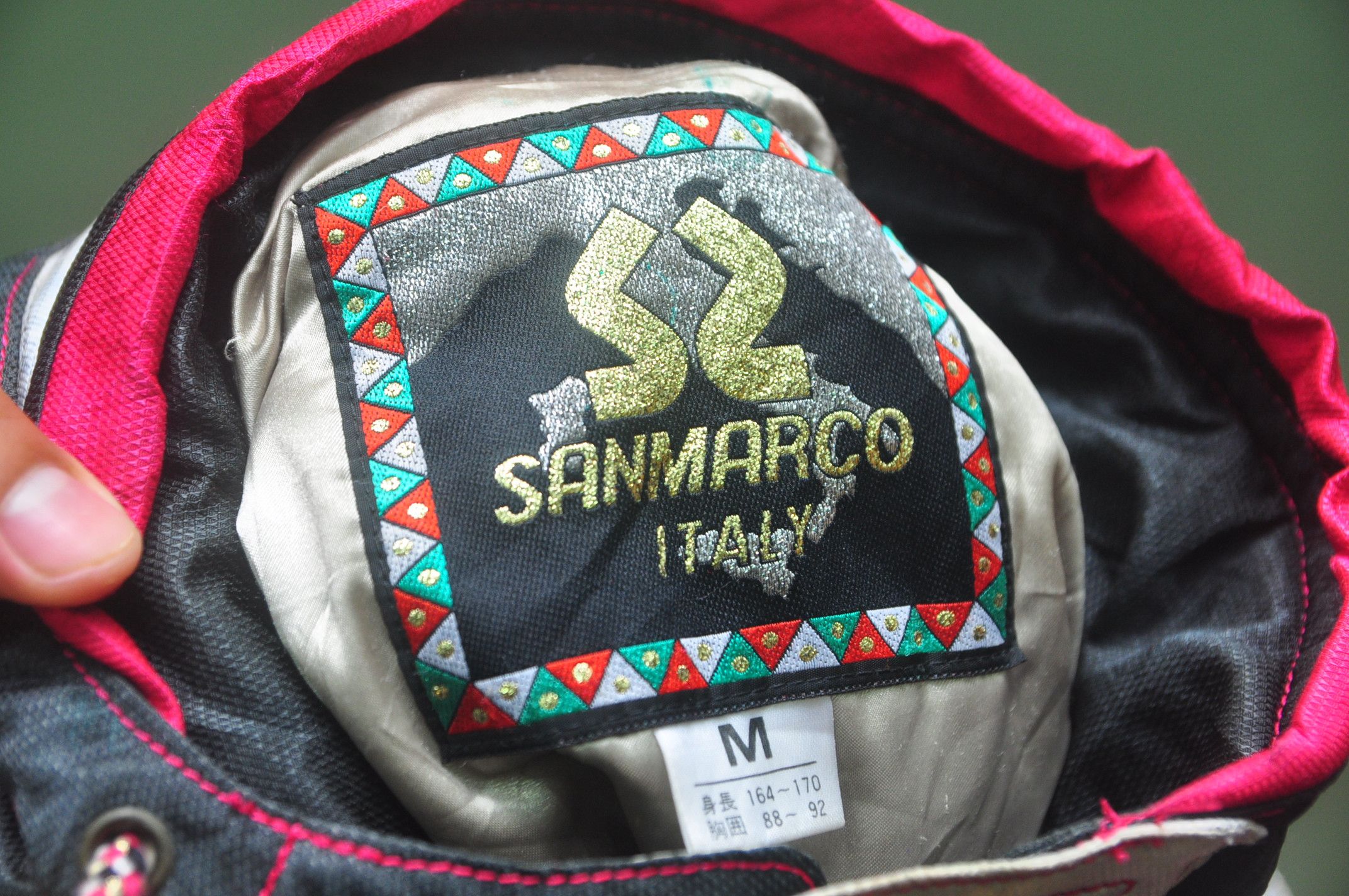 Designer × Japanese Brand Vintage Sanmarco Multicolour Travis Scott Fashion Style Size US L / EU 52-54 / 3 - 7 Thumbnail