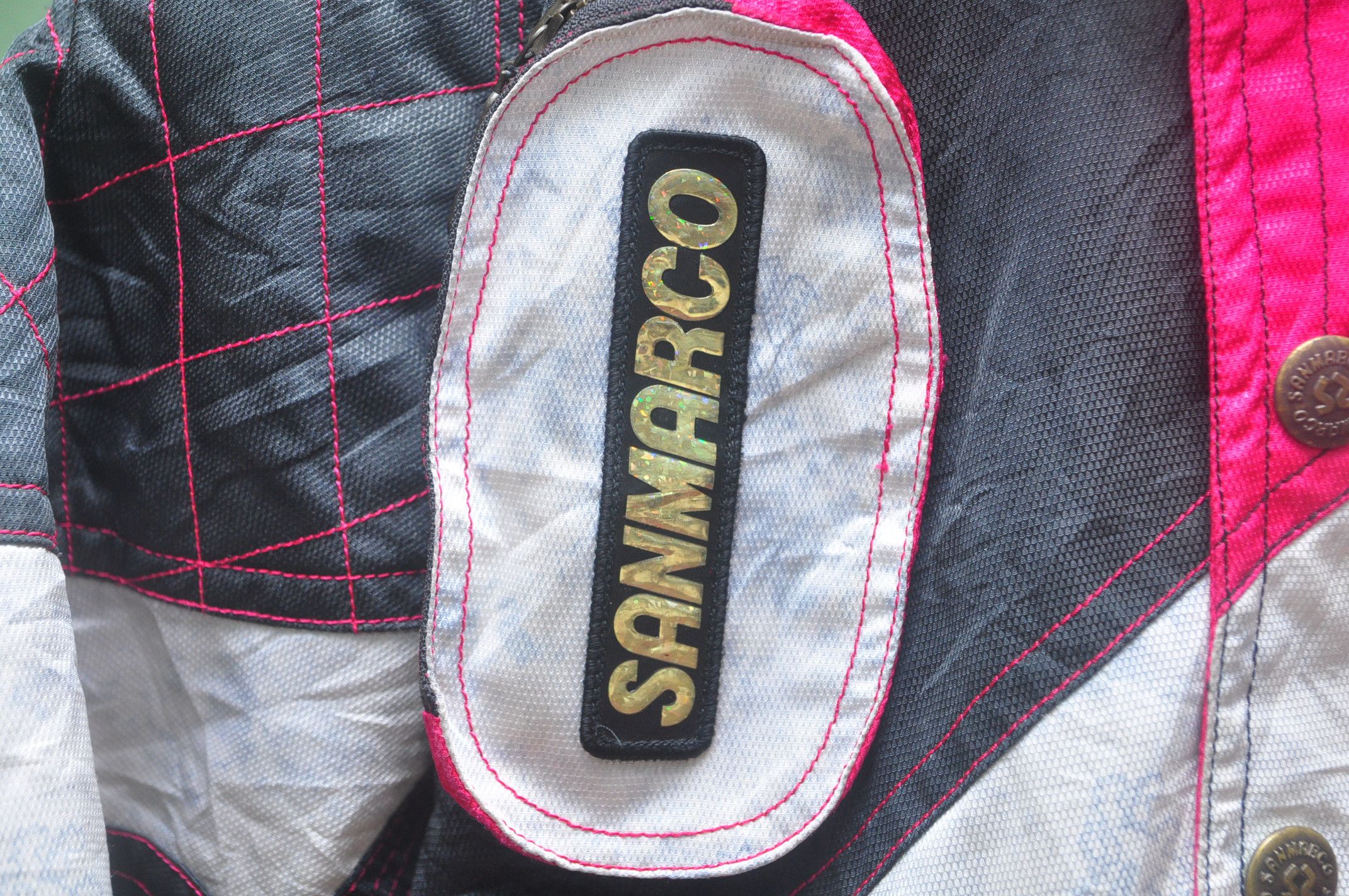 Designer × Japanese Brand Vintage Sanmarco Multicolour Travis Scott Fashion Style Size US L / EU 52-54 / 3 - 5 Thumbnail