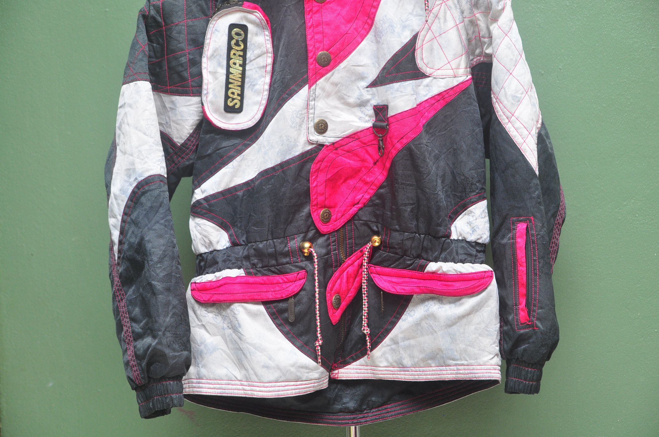 Designer × Japanese Brand Vintage Sanmarco Multicolour Travis Scott Fashion Style Size US L / EU 52-54 / 3 - 4 Thumbnail