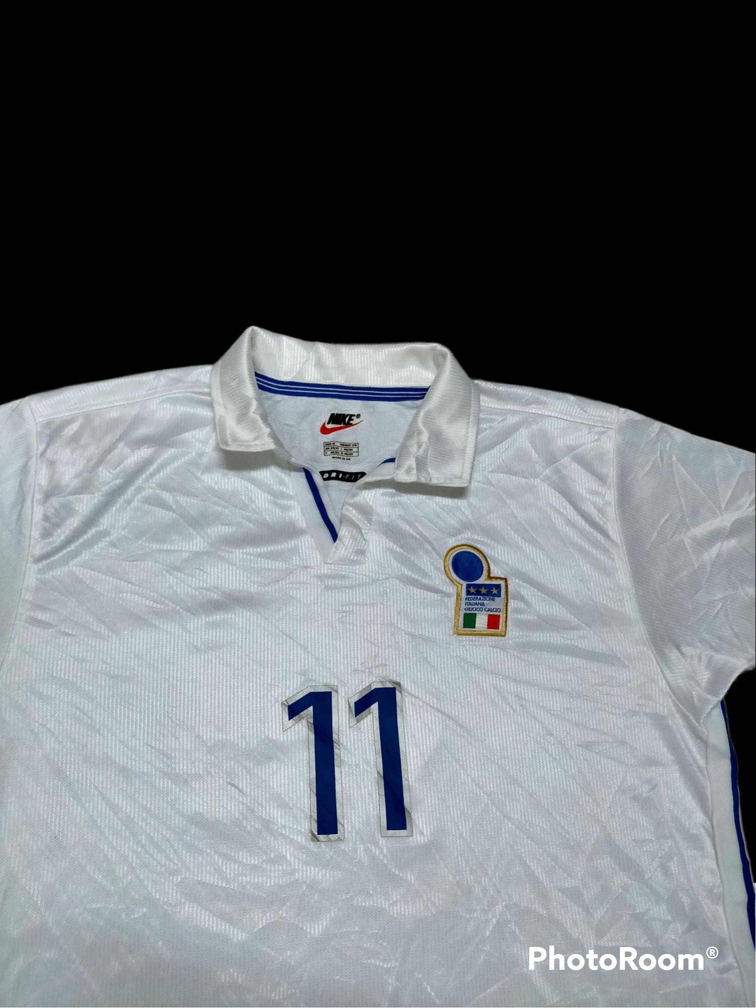Nike × Vintage Vintage 1997-1998 Italia Player Issue Away Shirt Size US M / EU 48-50 / 2 - 4 Thumbnail
