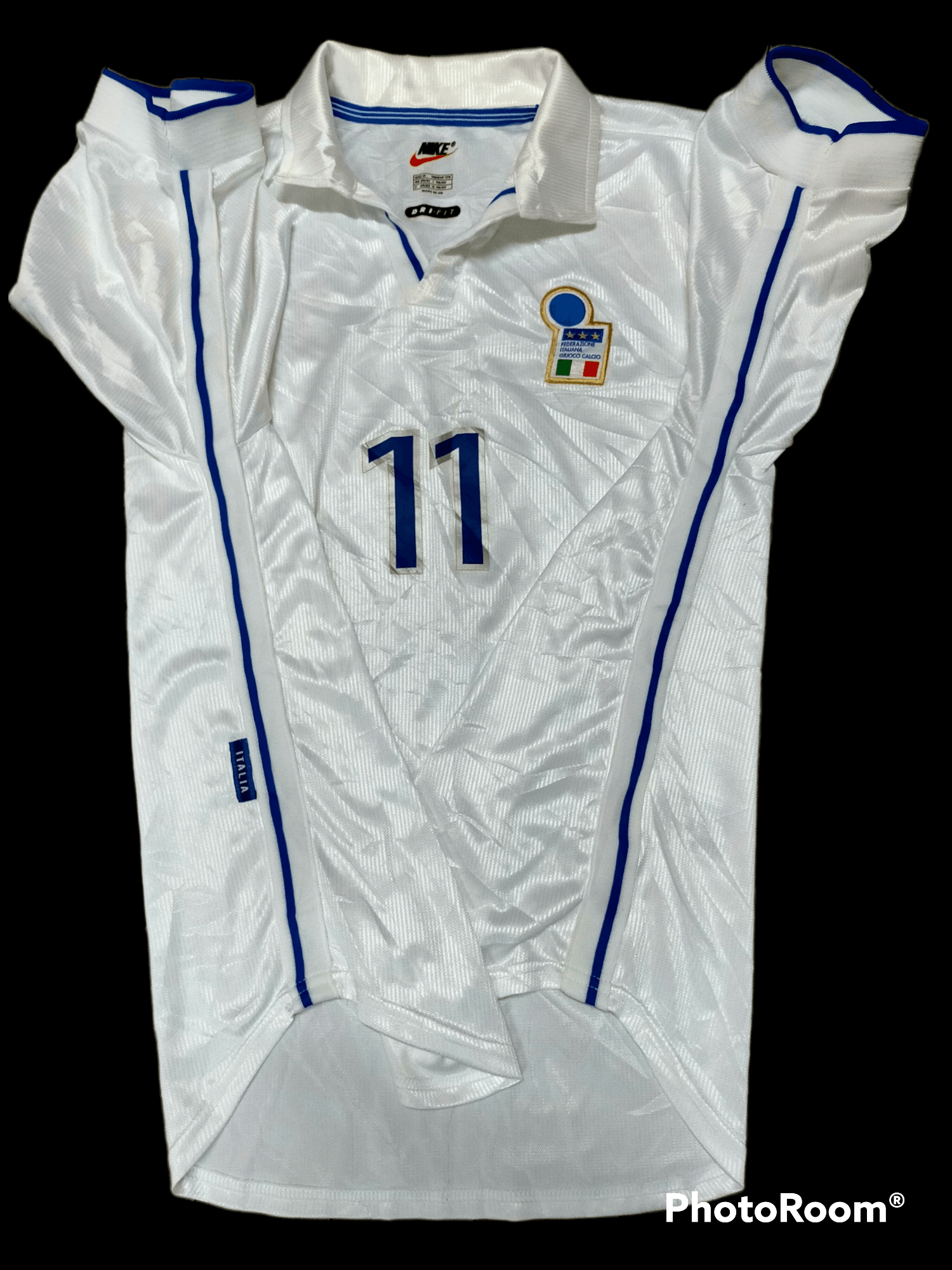 Nike × Vintage Vintage 1997-1998 Italia Player Issue Away Shirt Size US M / EU 48-50 / 2 - 3 Thumbnail