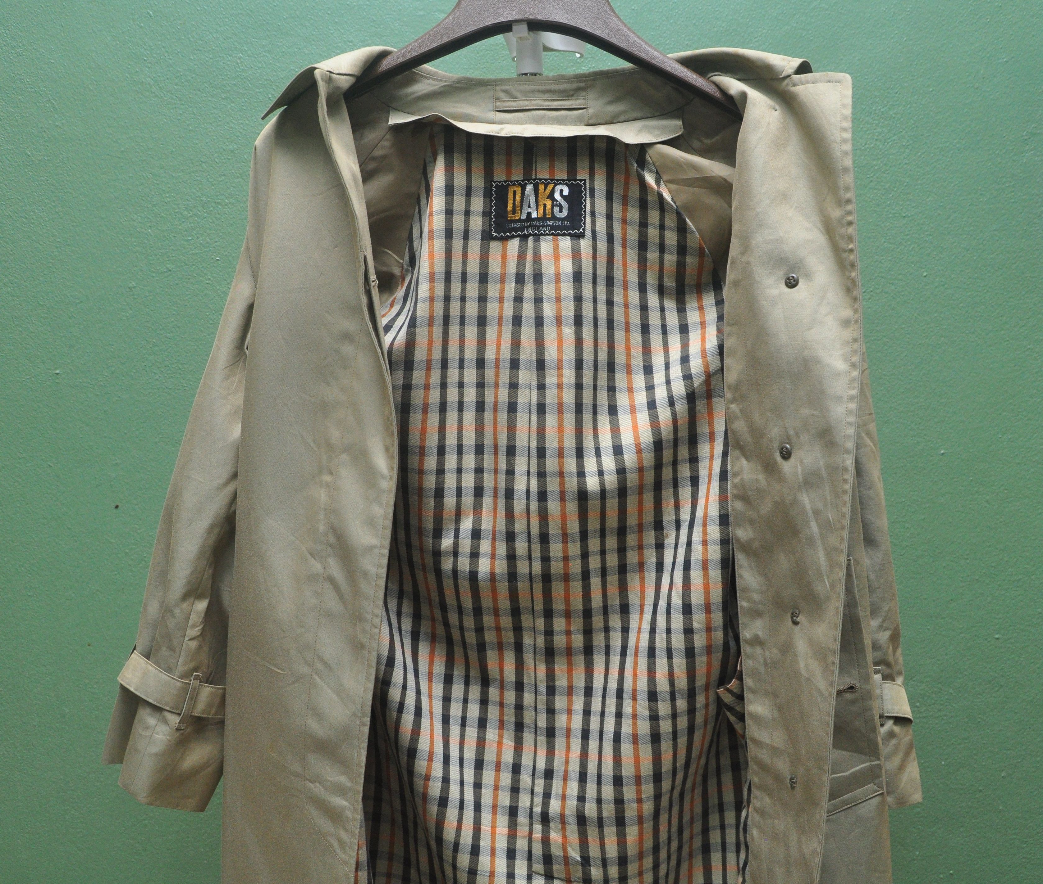 DAKS × Designer × Japanese Brand Vintage Daks Long Coat Travis Scott Fashion Style Size US M / EU 48-50 / 2 - 7 Thumbnail