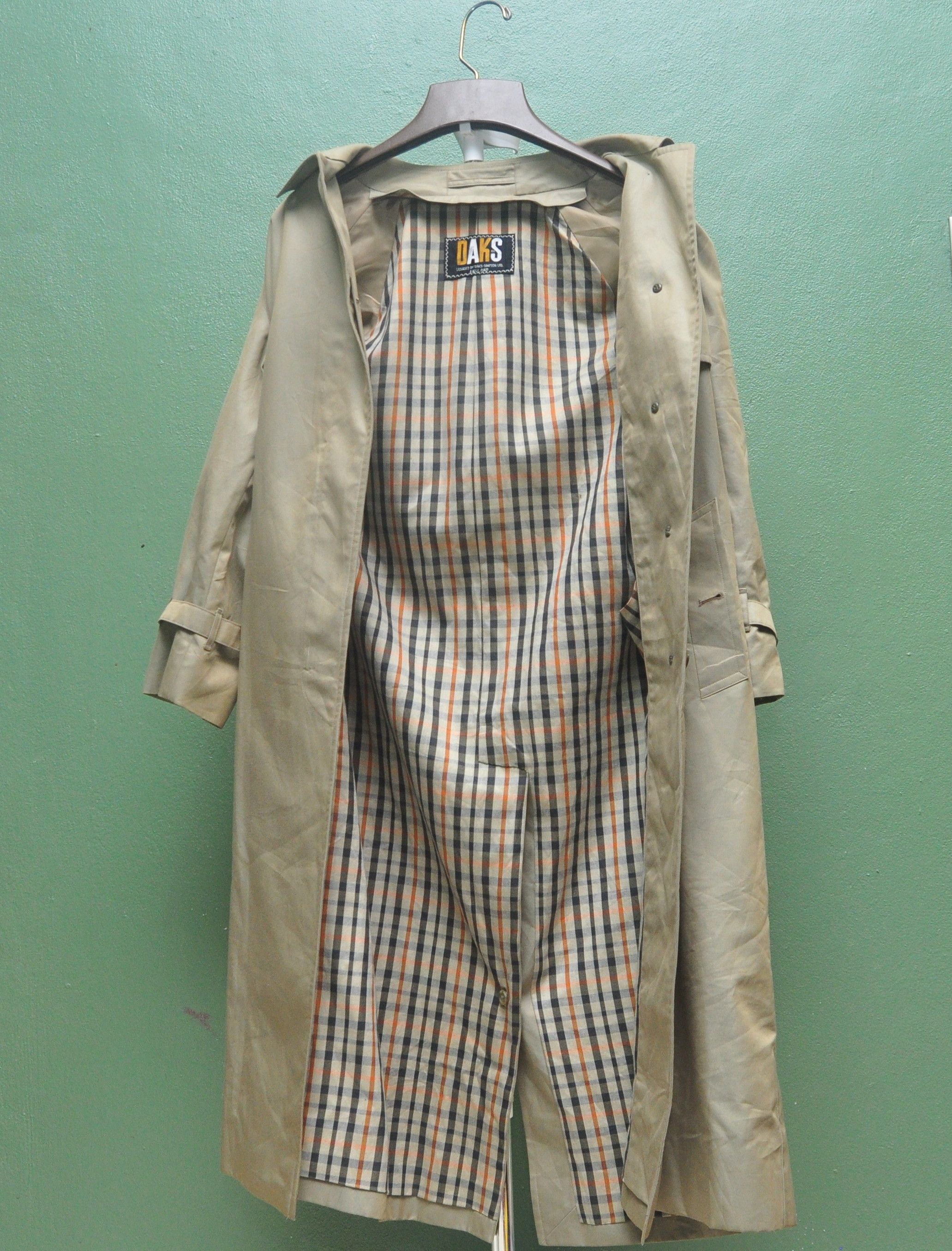 DAKS × Designer × Japanese Brand Vintage Daks Long Coat Travis Scott Fashion Style Size US M / EU 48-50 / 2 - 6 Thumbnail