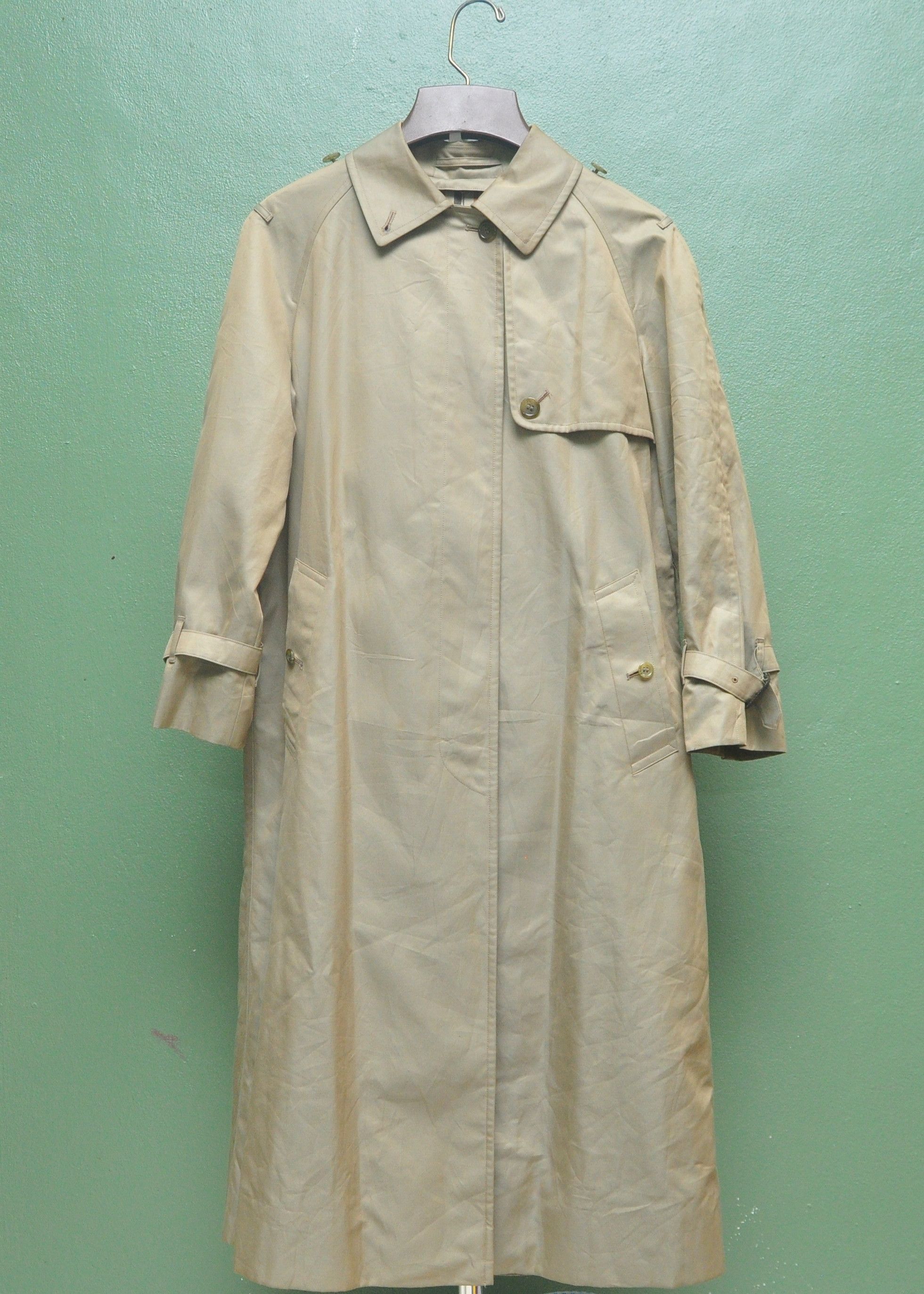 image of Daks London Vintage Daks Long Coat Travis Scott Fashion Style in Coco Brown, Men's (Size Medium)