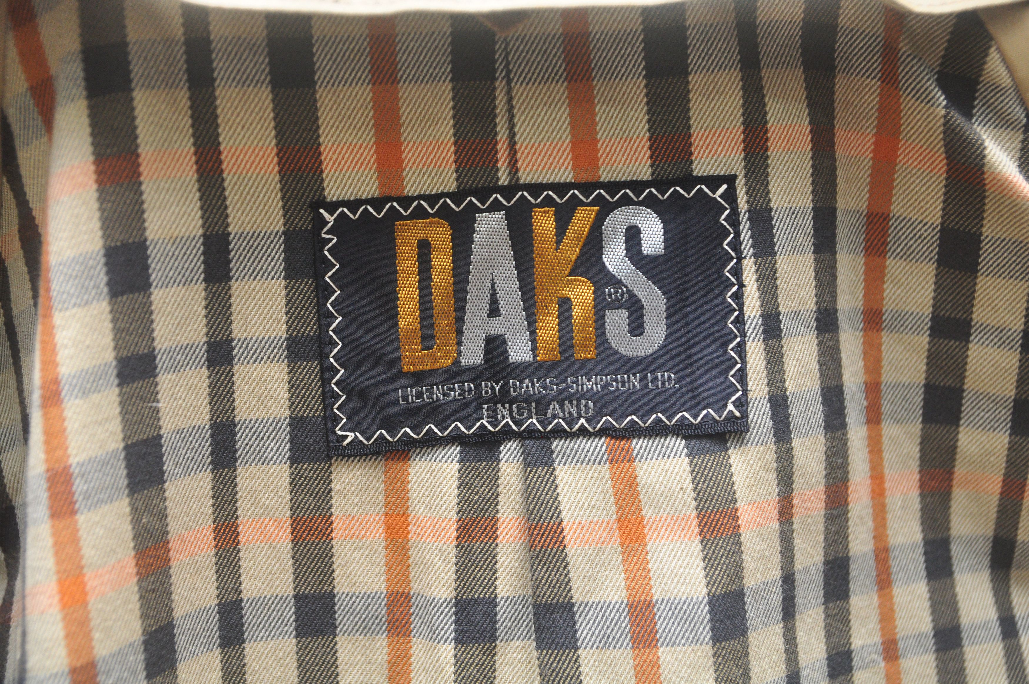 DAKS × Designer × Japanese Brand Vintage Daks Long Coat Travis Scott Fashion Style Size US M / EU 48-50 / 2 - 8 Thumbnail