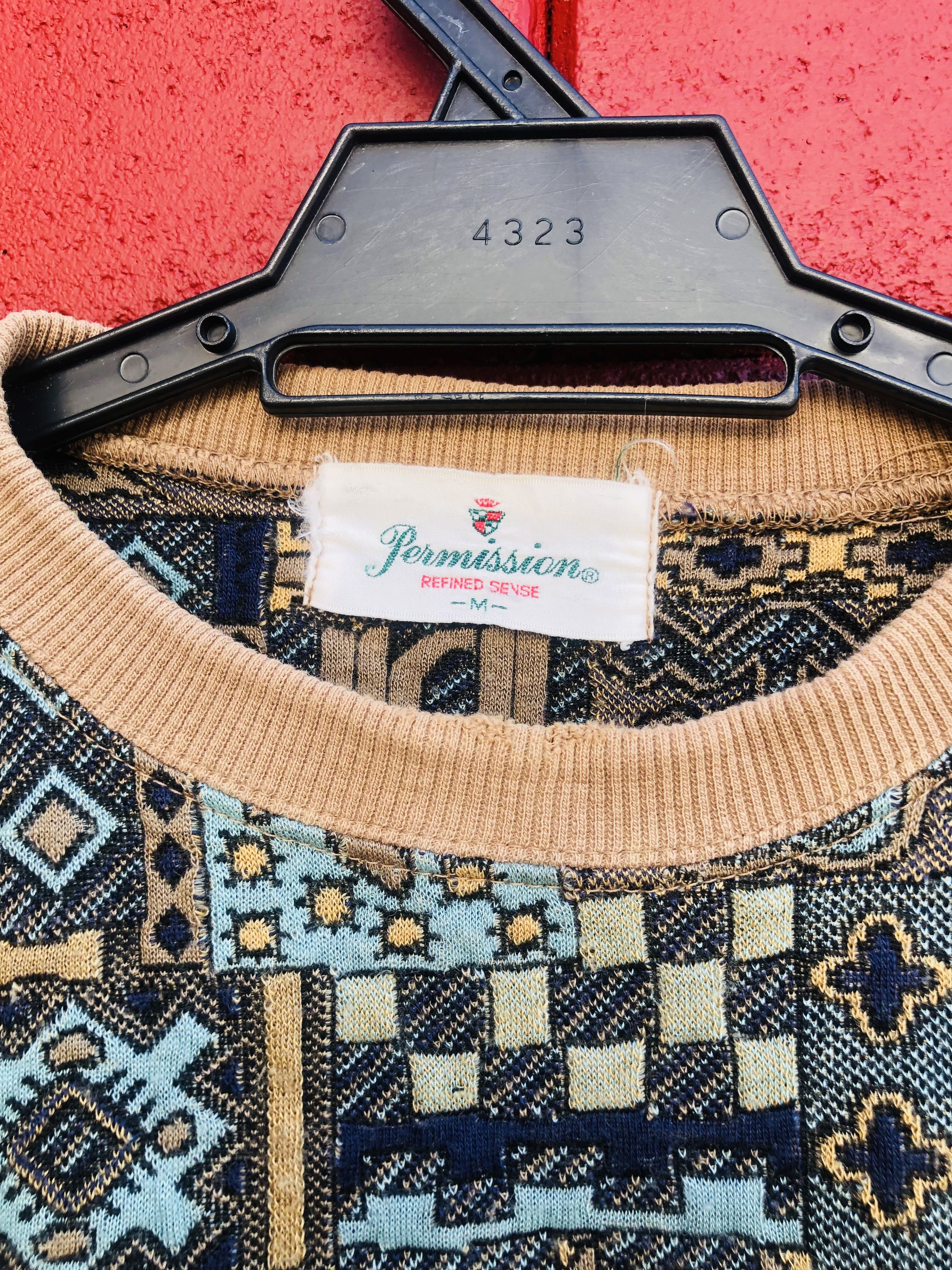 Japanese Brand × Vintage Vintage Japanese Designer Fashion Style Sweatshirt Size US M / EU 48-50 / 2 - 7 Thumbnail