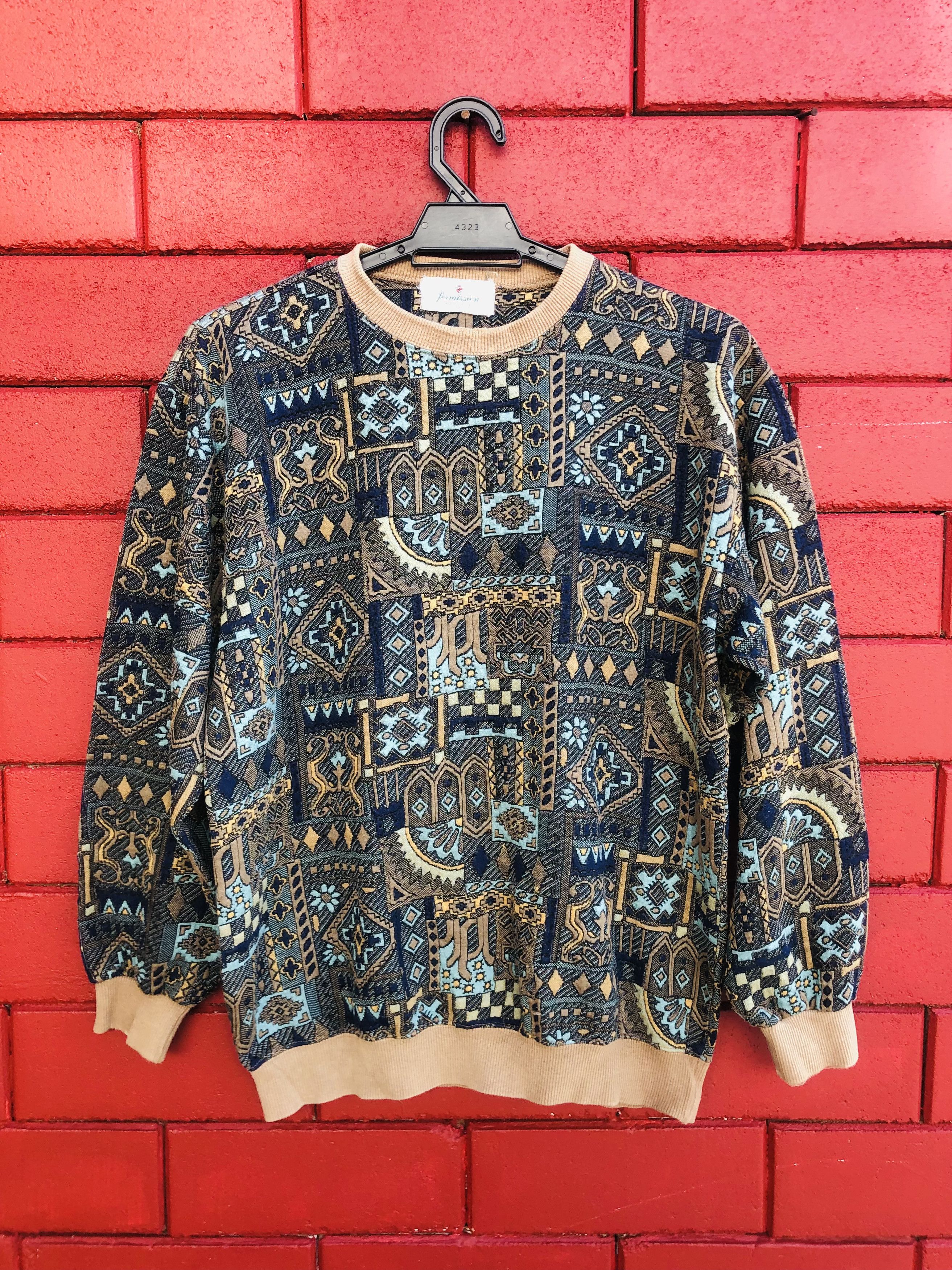 Vintage Japanese Designer Fashion Style Sweatshirt