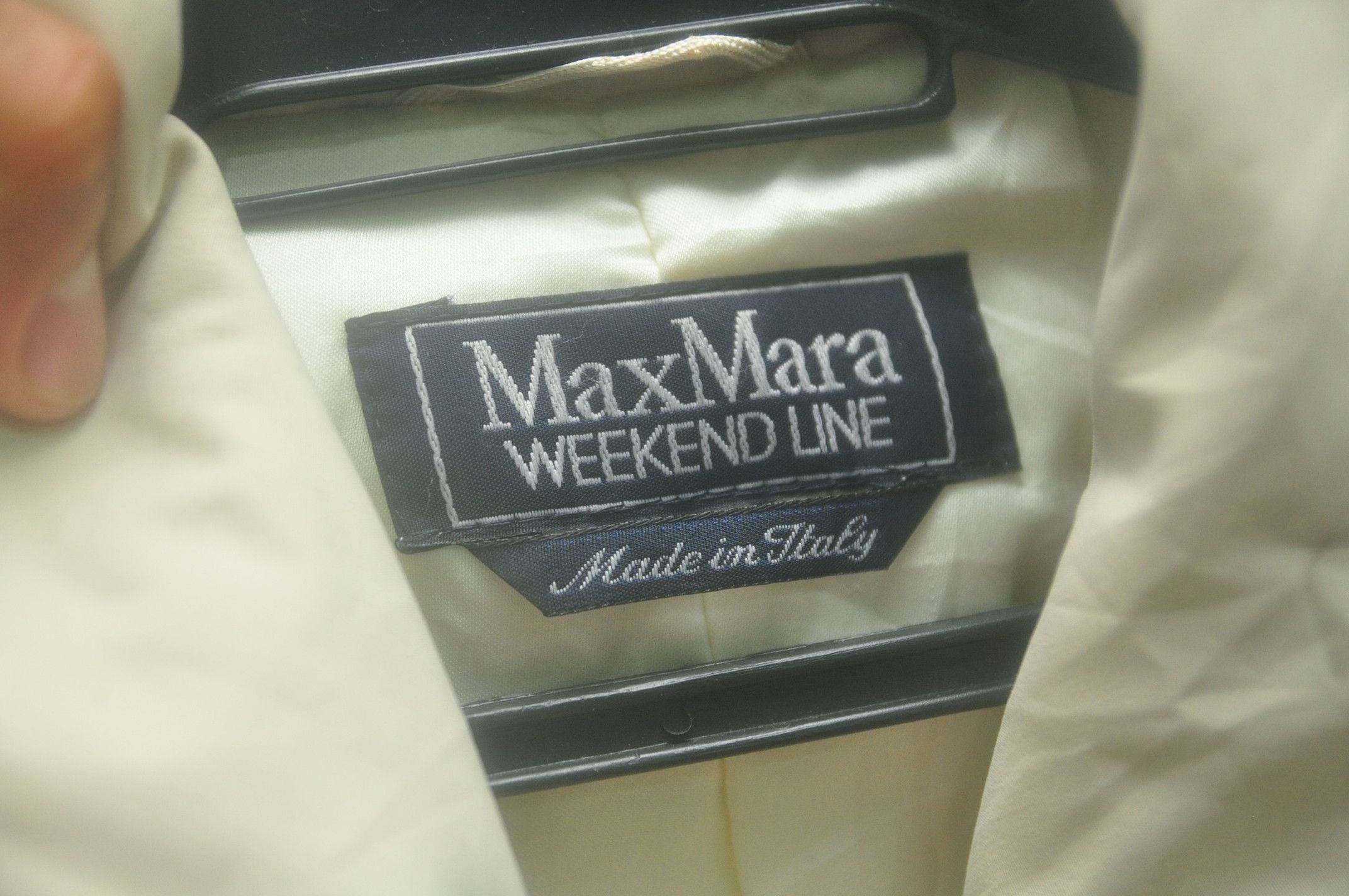 Japanese Brand × Max Mara × Vintage Vintage Max Mara Long Jacket Travis Scott Fashion Style Size US L / EU 52-54 / 3 - 3 Thumbnail
