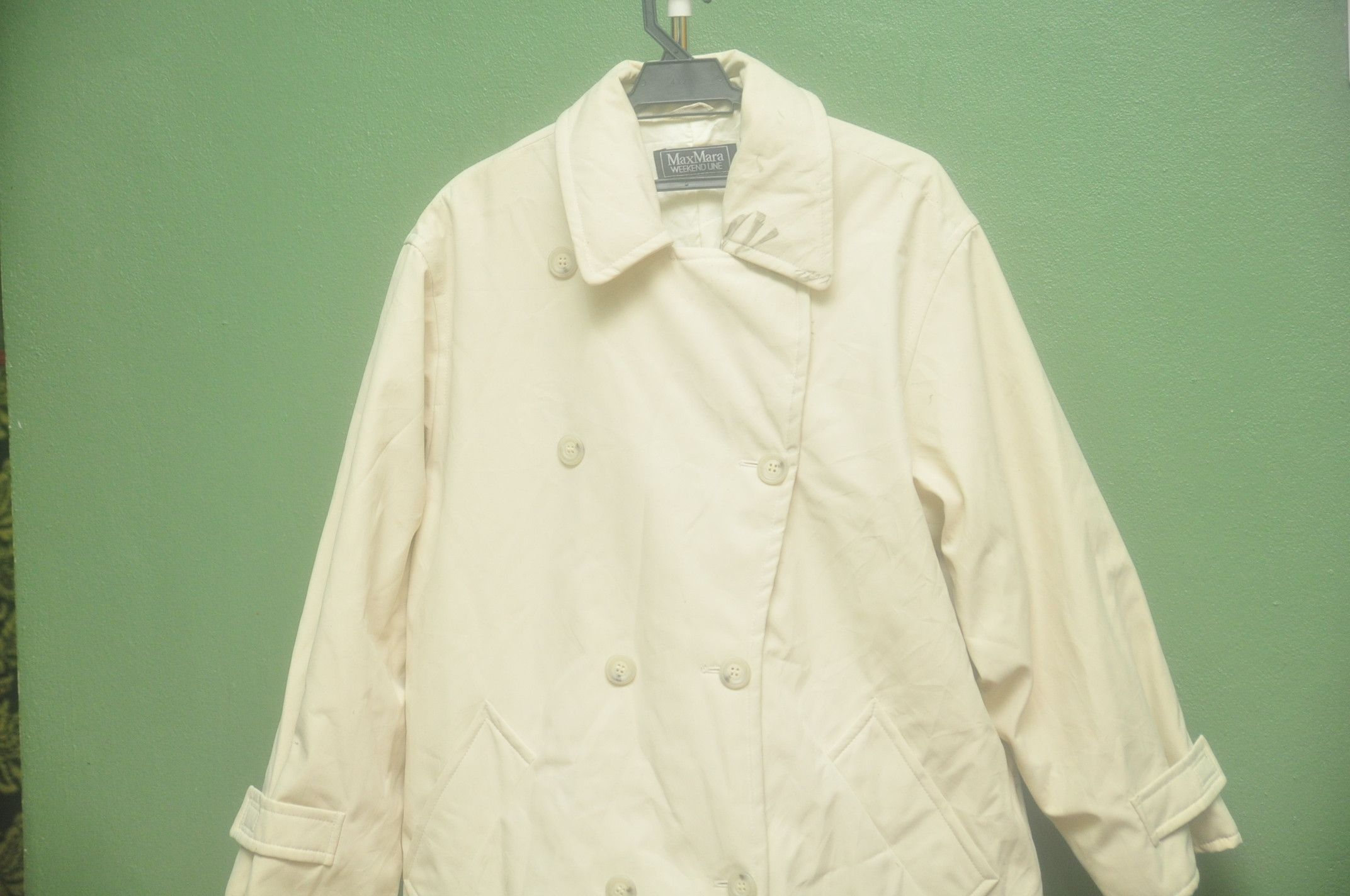 Japanese Brand × Max Mara × Vintage Vintage Max Mara Long Jacket Travis Scott Fashion Style Size US L / EU 52-54 / 3 - 2 Thumbnail