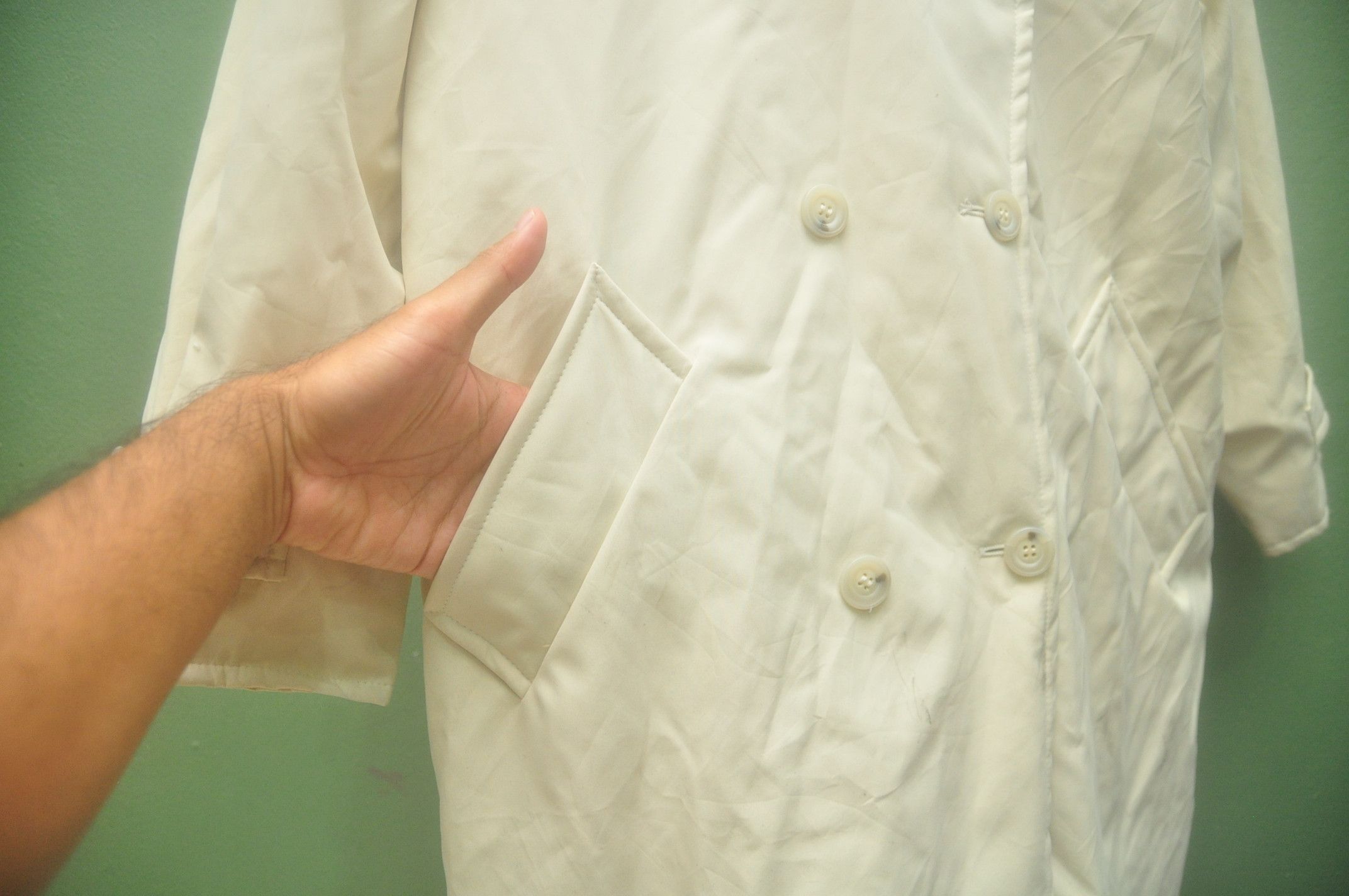 Japanese Brand × Max Mara × Vintage Vintage Max Mara Long Jacket Travis Scott Fashion Style Size US L / EU 52-54 / 3 - 5 Thumbnail