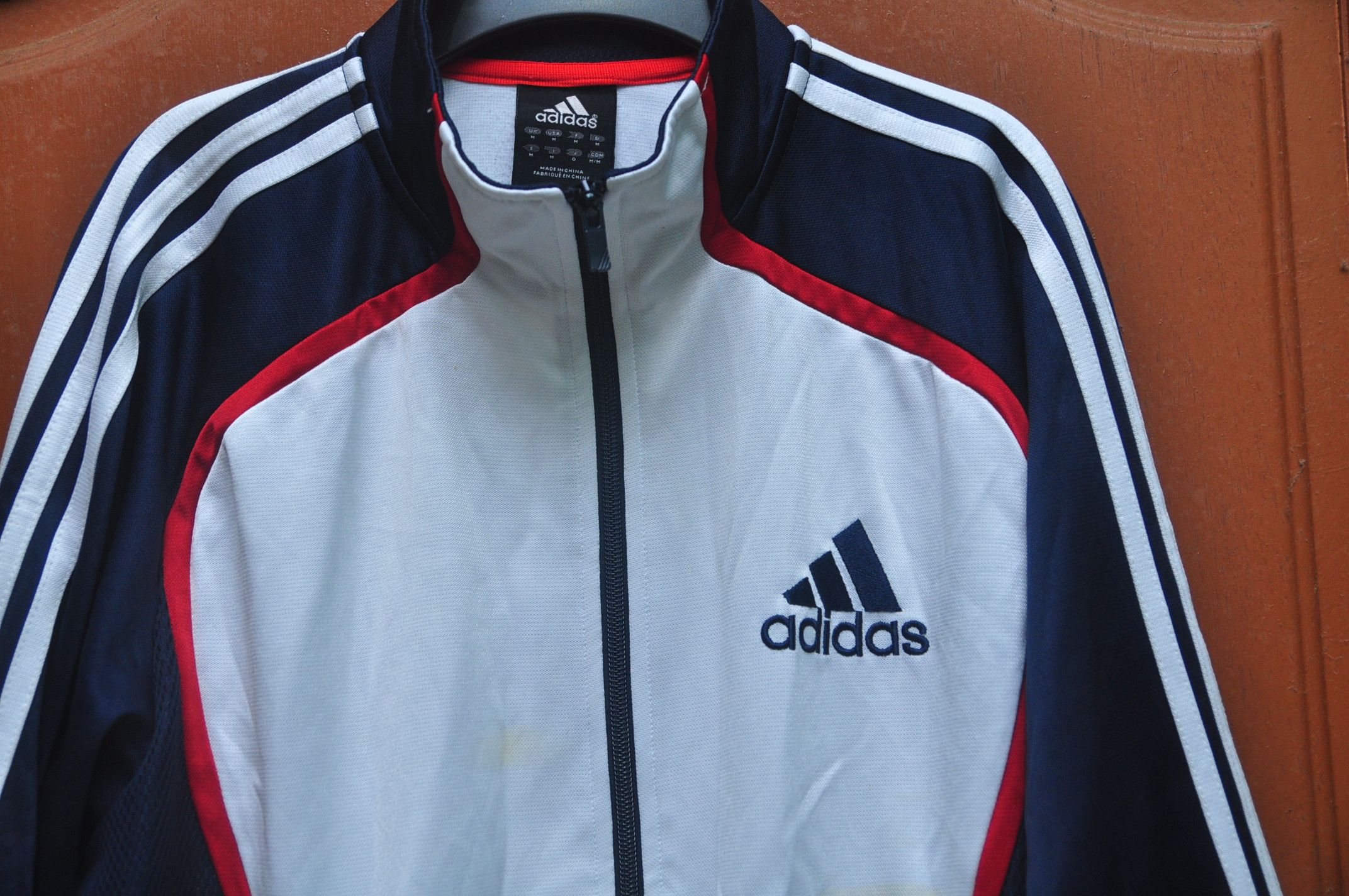 Adidas × Japanese Brand × Vintage Vintage Adidas Sweater / track stripe athletic joggers Size US L / EU 52-54 / 3 - 3 Thumbnail