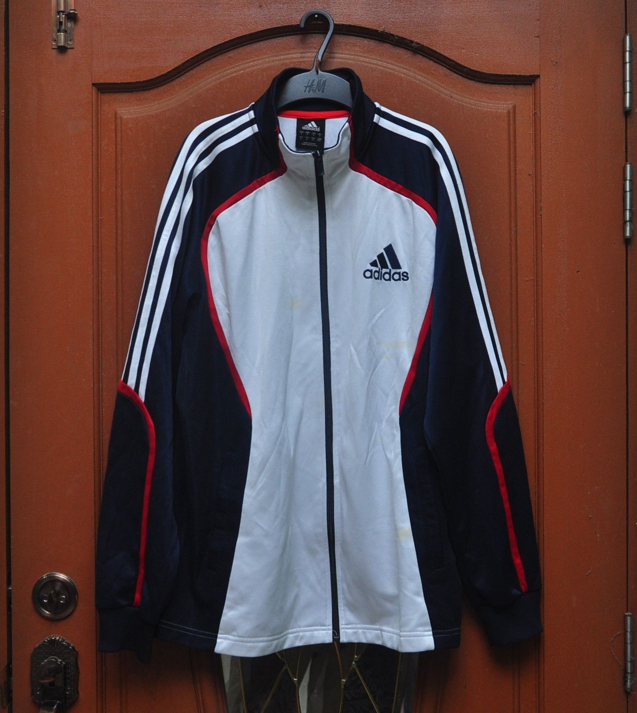 Adidas × Japanese Brand × Vintage Vintage Adidas Sweater / track stripe athletic joggers Size US L / EU 52-54 / 3 - 1 Thumbnail