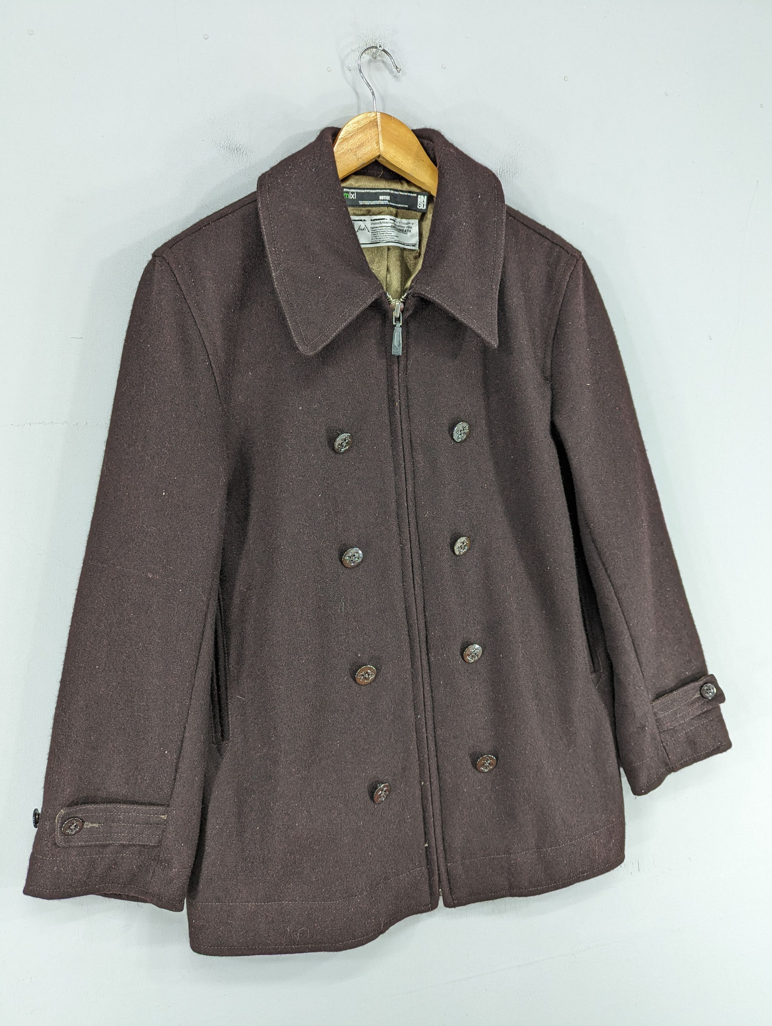 Number (N)ine 🔥RARE🔥BRTH:BREATH/Numbernine Wool Zipper Coat Jacket Size US M / EU 48-50 / 2 - 2 Thumbnail