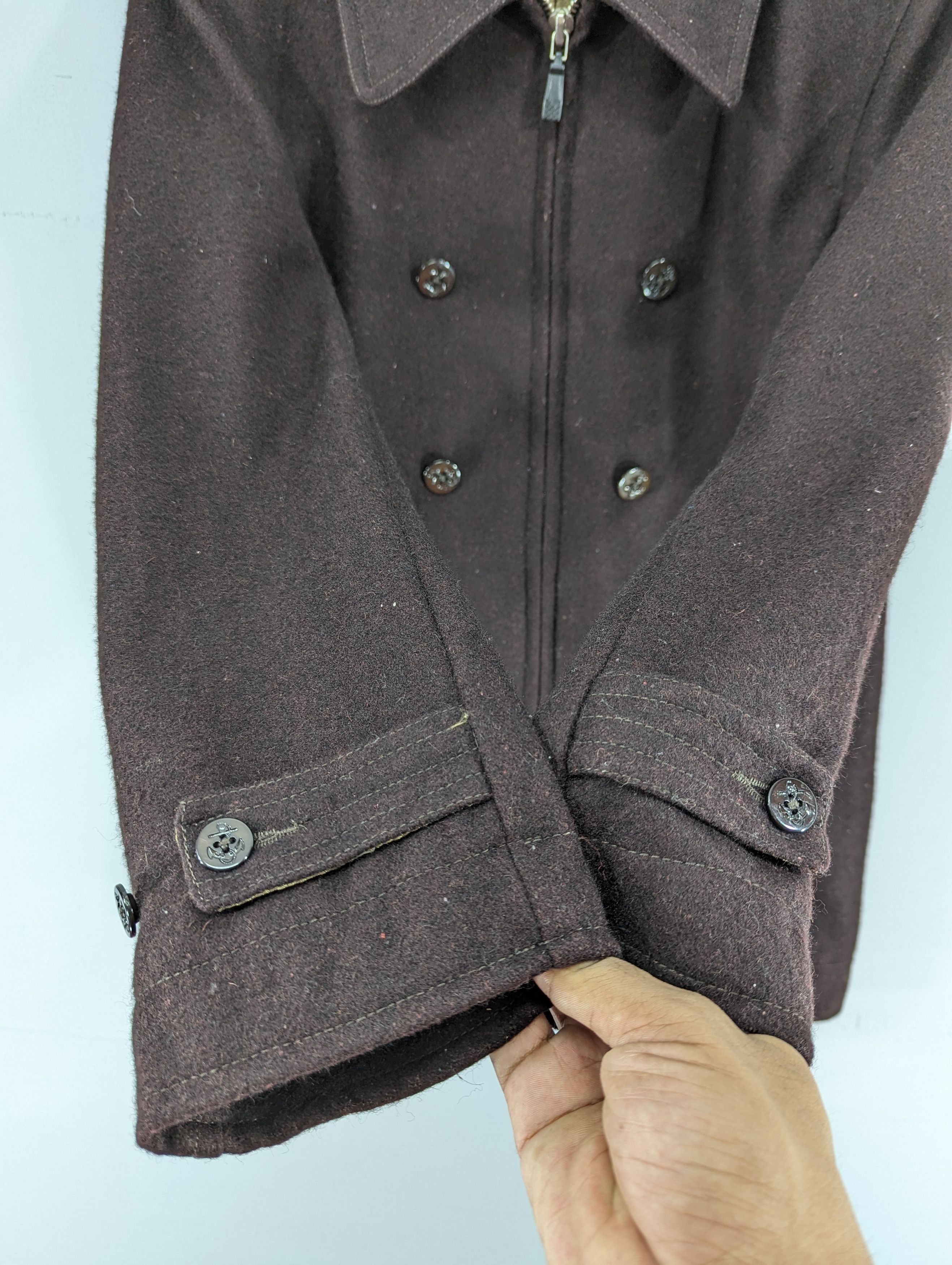 Number (N)ine 🔥RARE🔥BRTH:BREATH/Numbernine Wool Zipper Coat Jacket Size US M / EU 48-50 / 2 - 5 Thumbnail