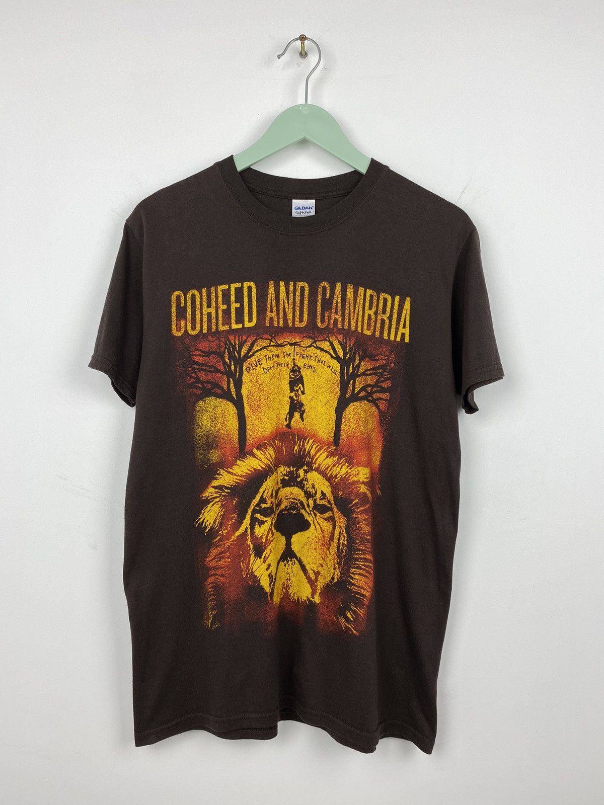 Band Tees Coheed and Cambria T Shirt Tee Metallica Green Day Y2K Size US M / EU 48-50 / 2 - 1 Thumbnail