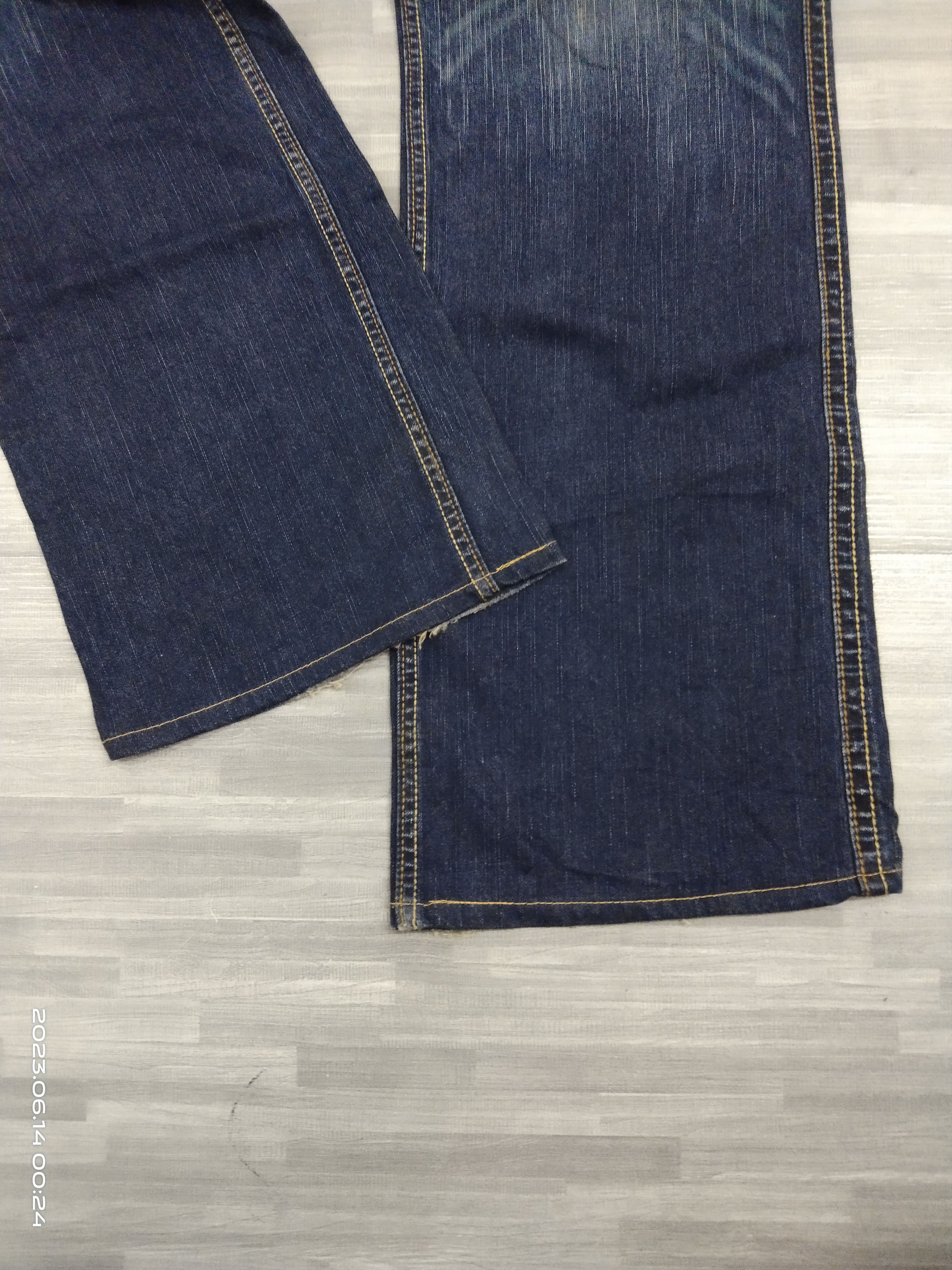 Japanese Brand FLARE BUSHPANTS RUSH HOUR DENIM PANTS Size US 34 / EU 50 - 8 Thumbnail