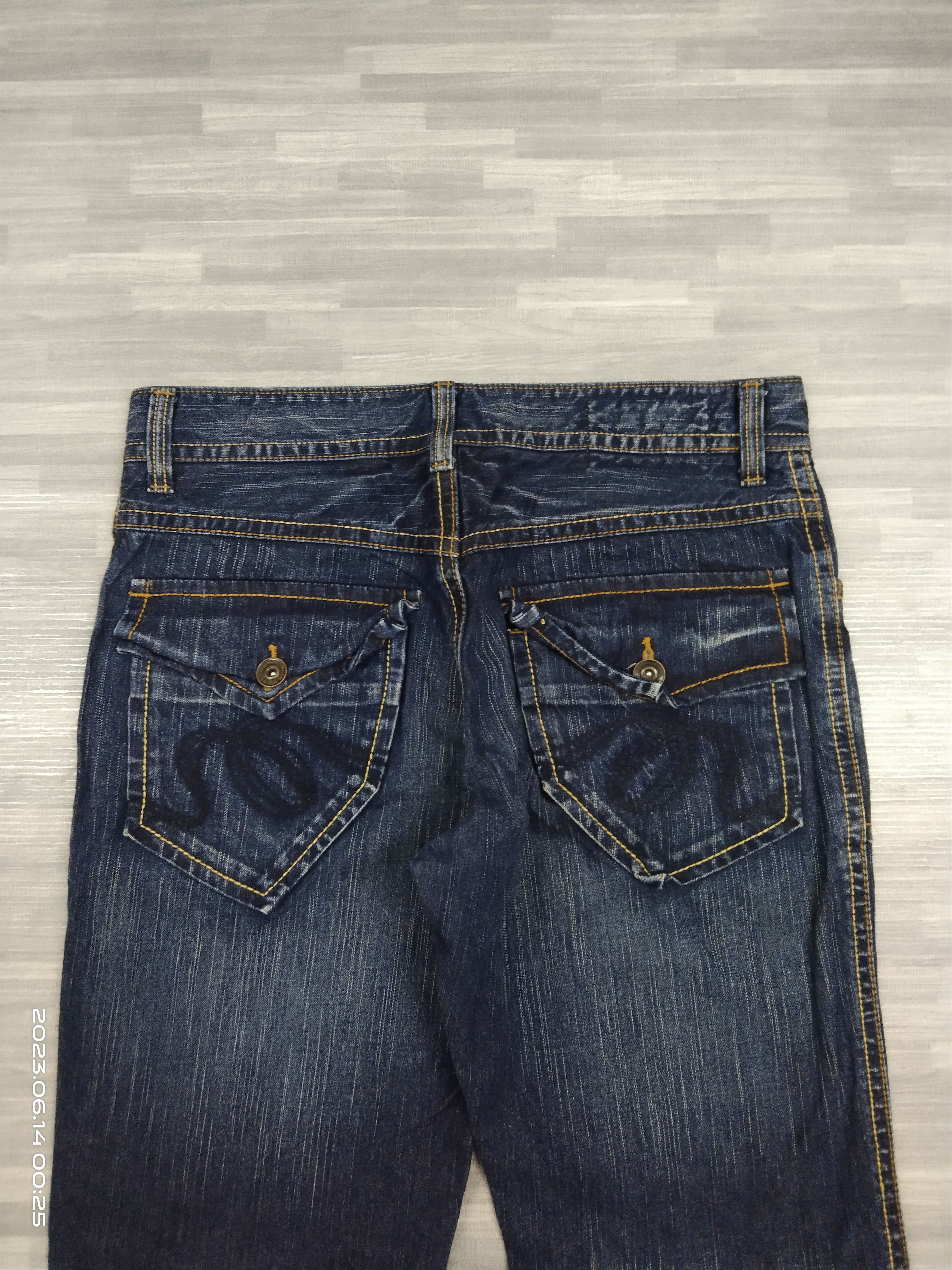 Japanese Brand FLARE BUSHPANTS RUSH HOUR DENIM PANTS Size US 34 / EU 50 - 5 Thumbnail