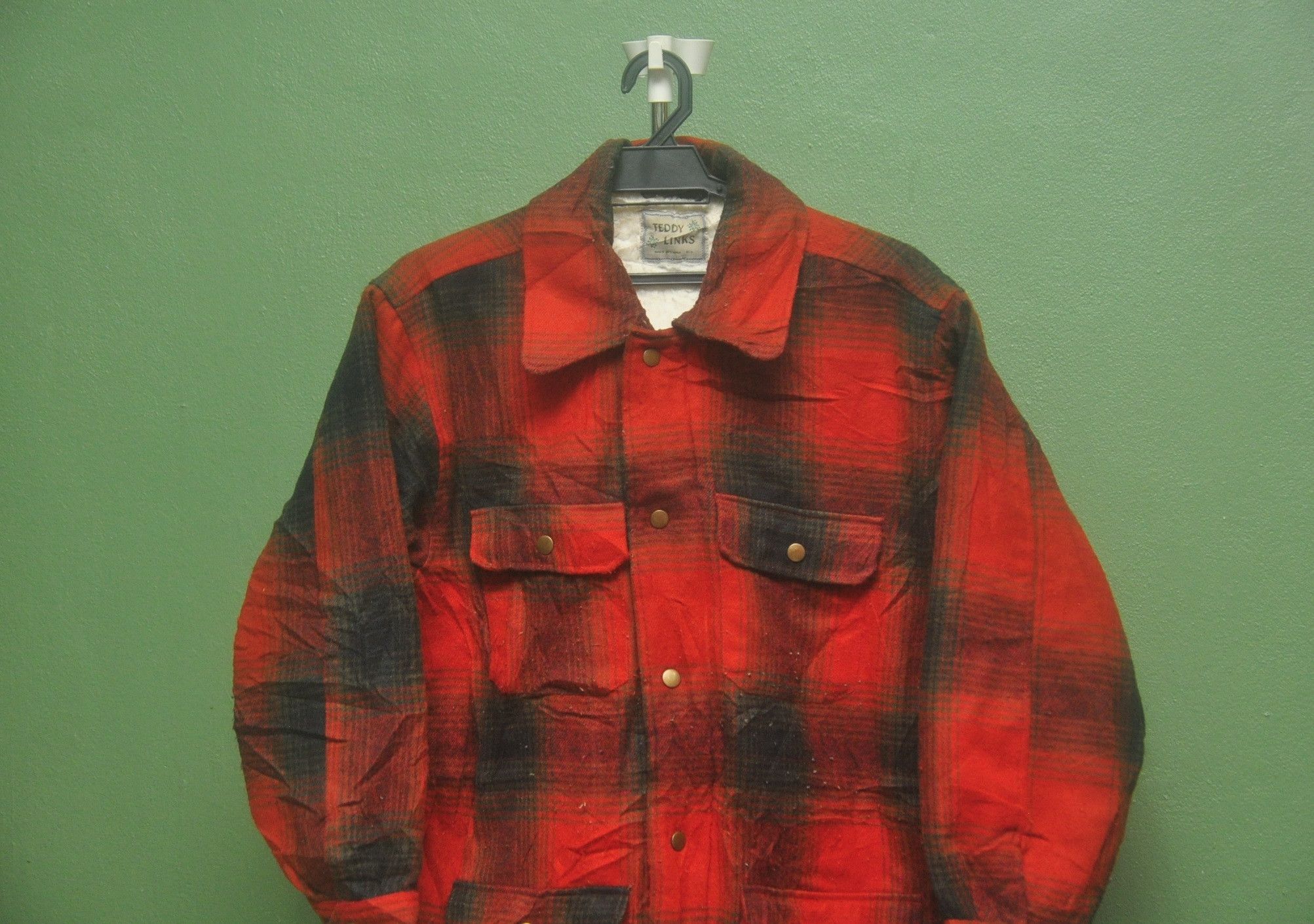 Japanese Brand × Vintage Vintage Teddy Links Grunge Travis Scott Fashion Style Size US L / EU 52-54 / 3 - 3 Thumbnail