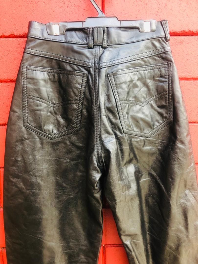 Japanese Brand × Vintage Vinatge Vitesse Leather Pant Designer Fashion Style Size US 28 / EU 44 - 6 Thumbnail