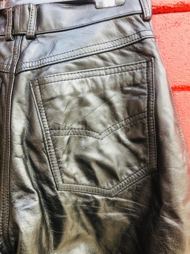 Japanese Brand × Vintage Vinatge Vitesse Leather Pant Designer Fashion Style Size US 28 / EU 44 - 7 Thumbnail