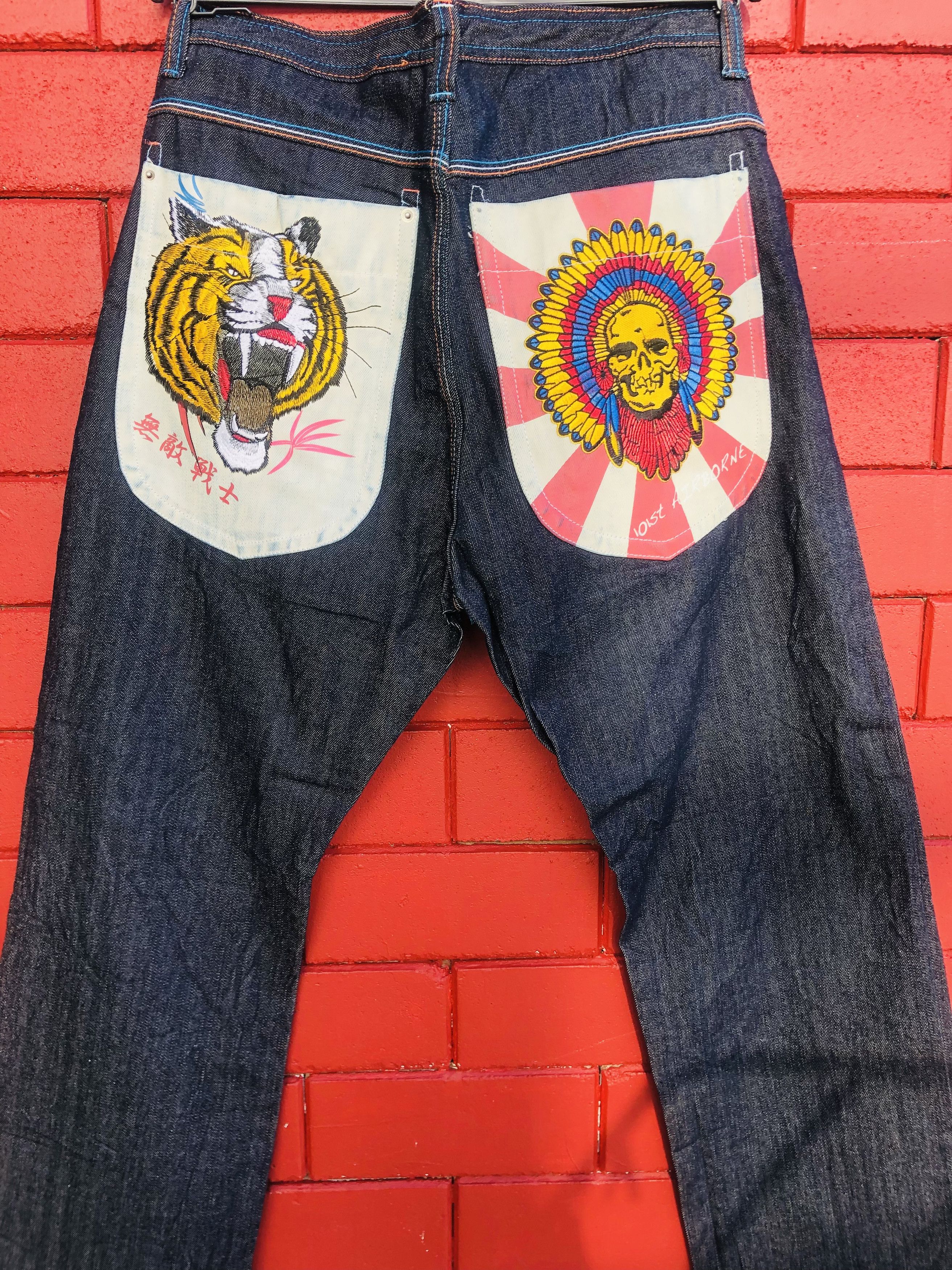 Japanese Brand × Vintage Vintage Dictator Political Denim Designer Fashion Style Size US 34 / EU 50 - 3 Thumbnail