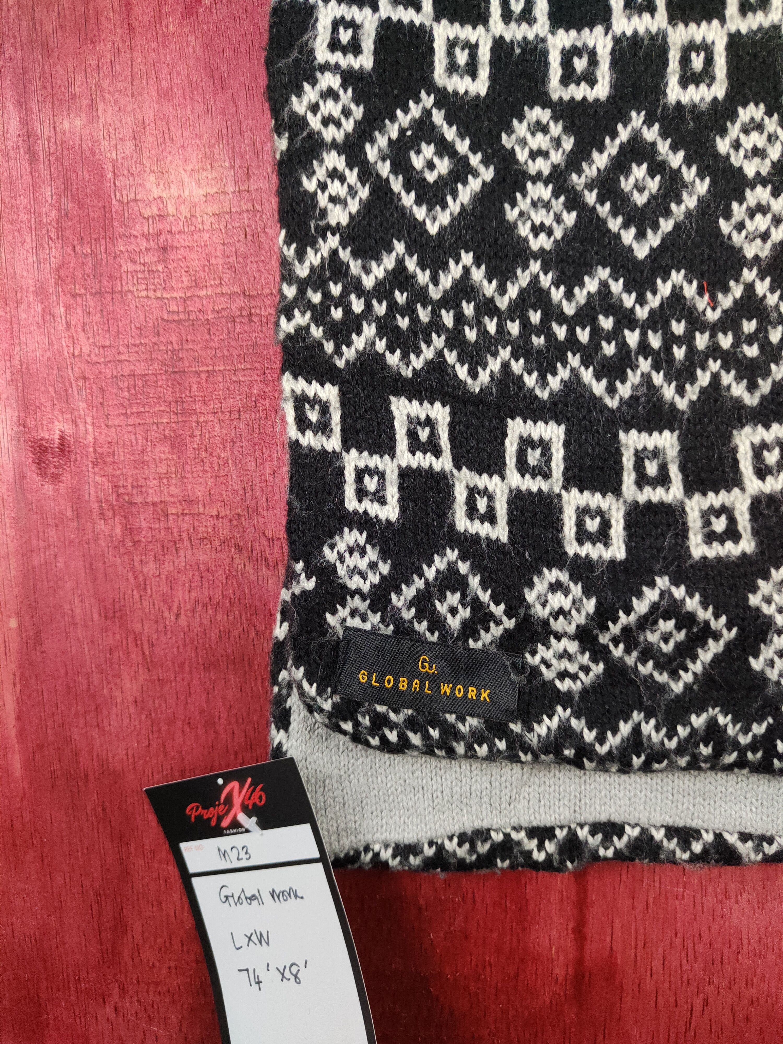 Global Work × Japanese Brand Global Work Art Muffler Scarves #m23 Size ONE SIZE - 5 Thumbnail