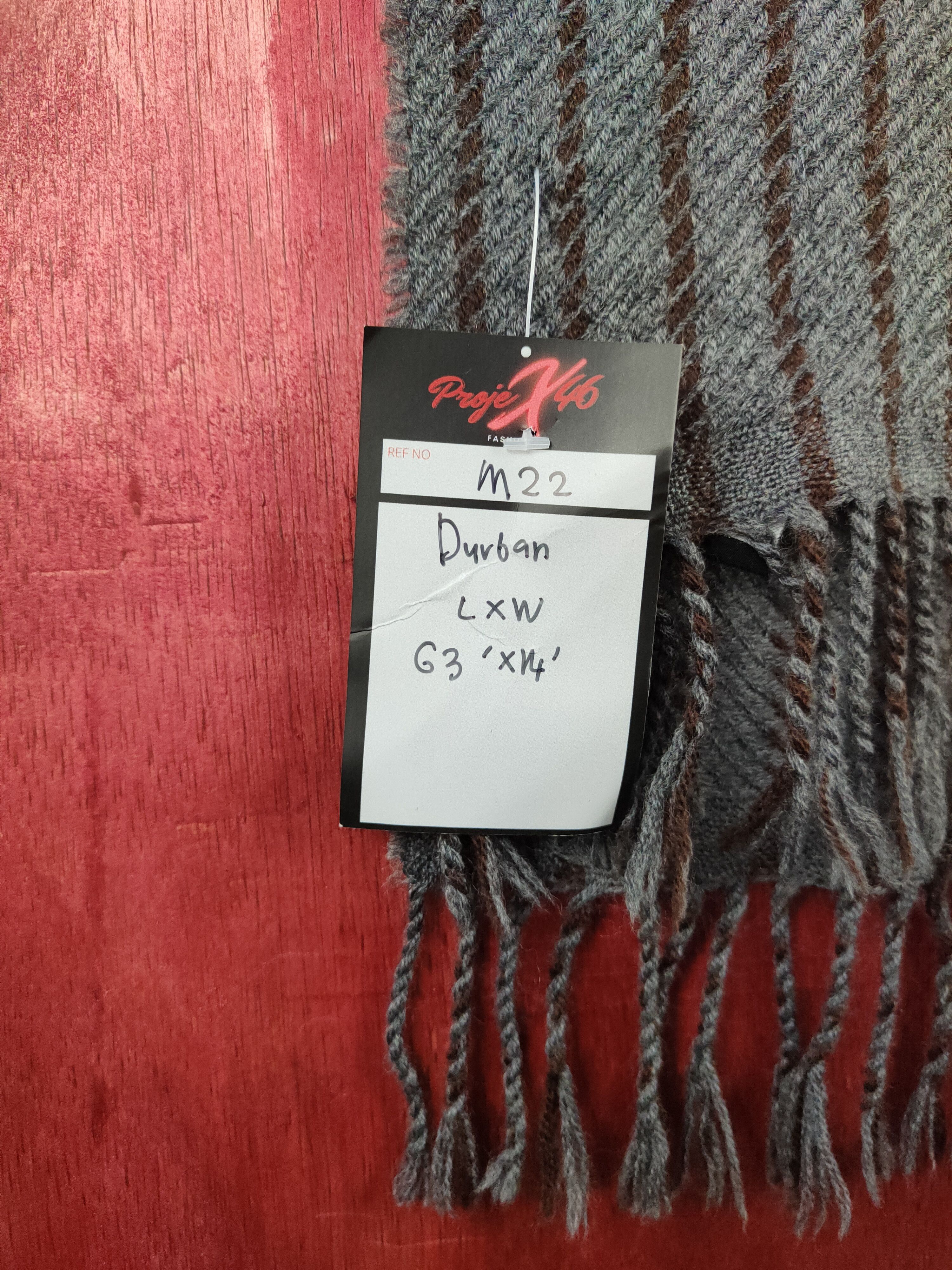 Other Durban Cashmere & Wool Muffler Scarves #m22 Size ONE SIZE - 7 Thumbnail