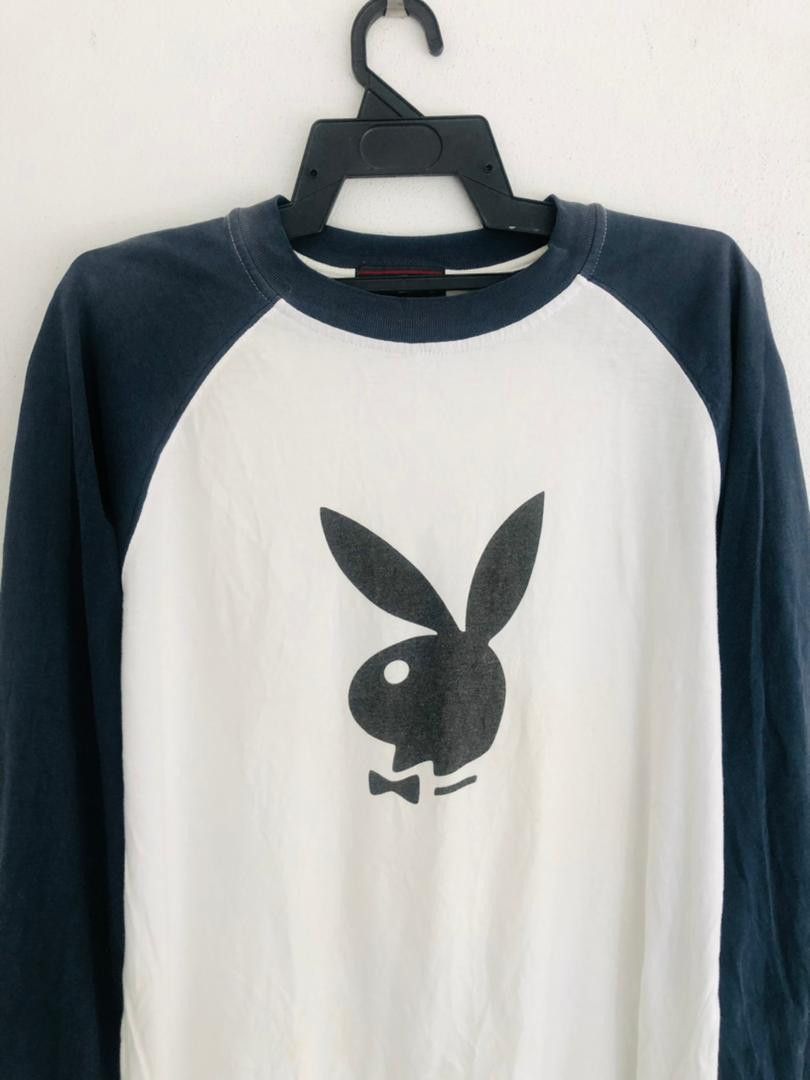 Japanese Brand × Vintage Vintage Playboy Logo Long Sleeve Travis Scott Style Size US L / EU 52-54 / 3 - 3 Thumbnail
