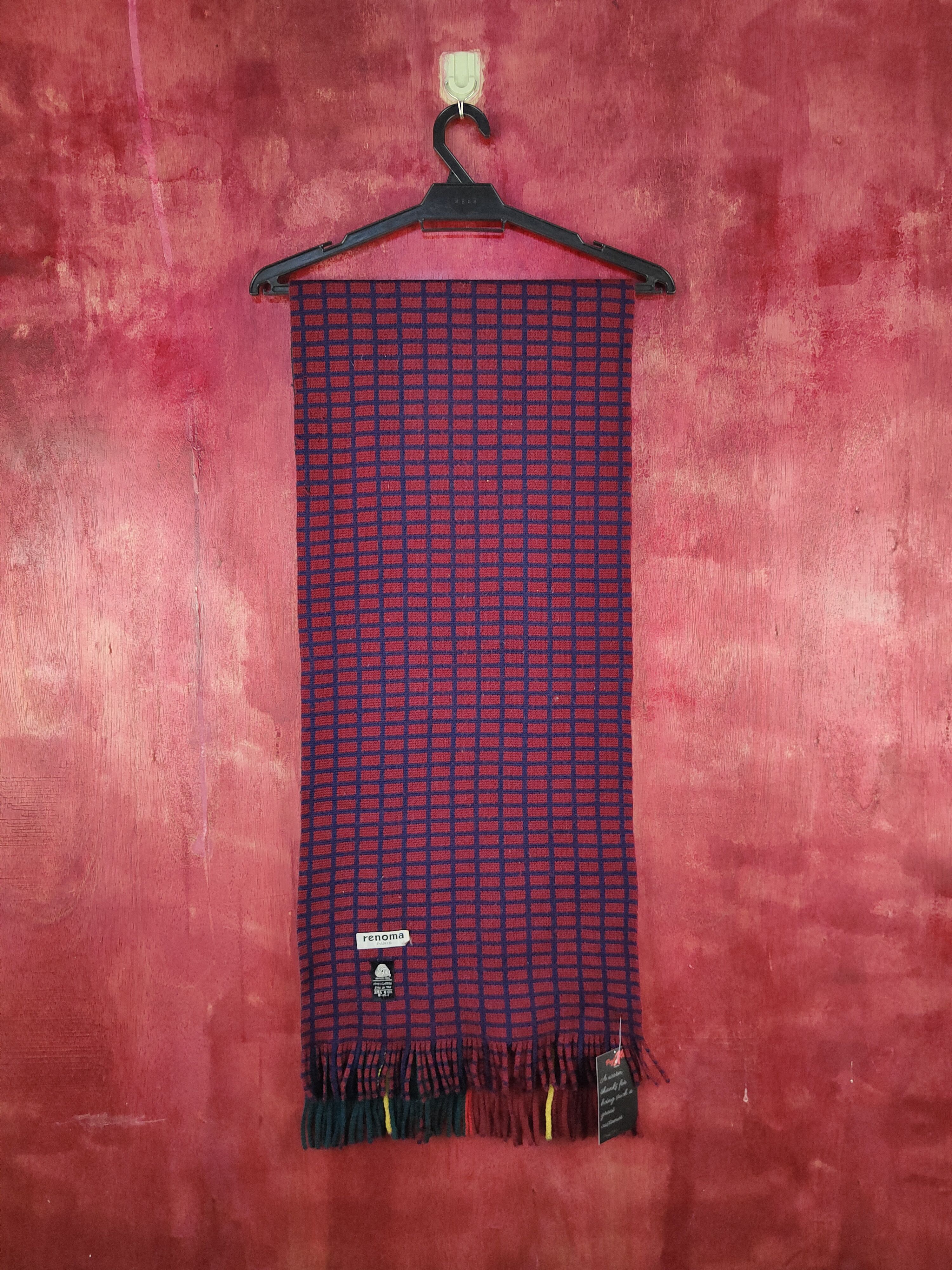 Japanese Brand Renoma Paris Muffler Scarves #m11 Size ONE SIZE - 1 Thumbnail