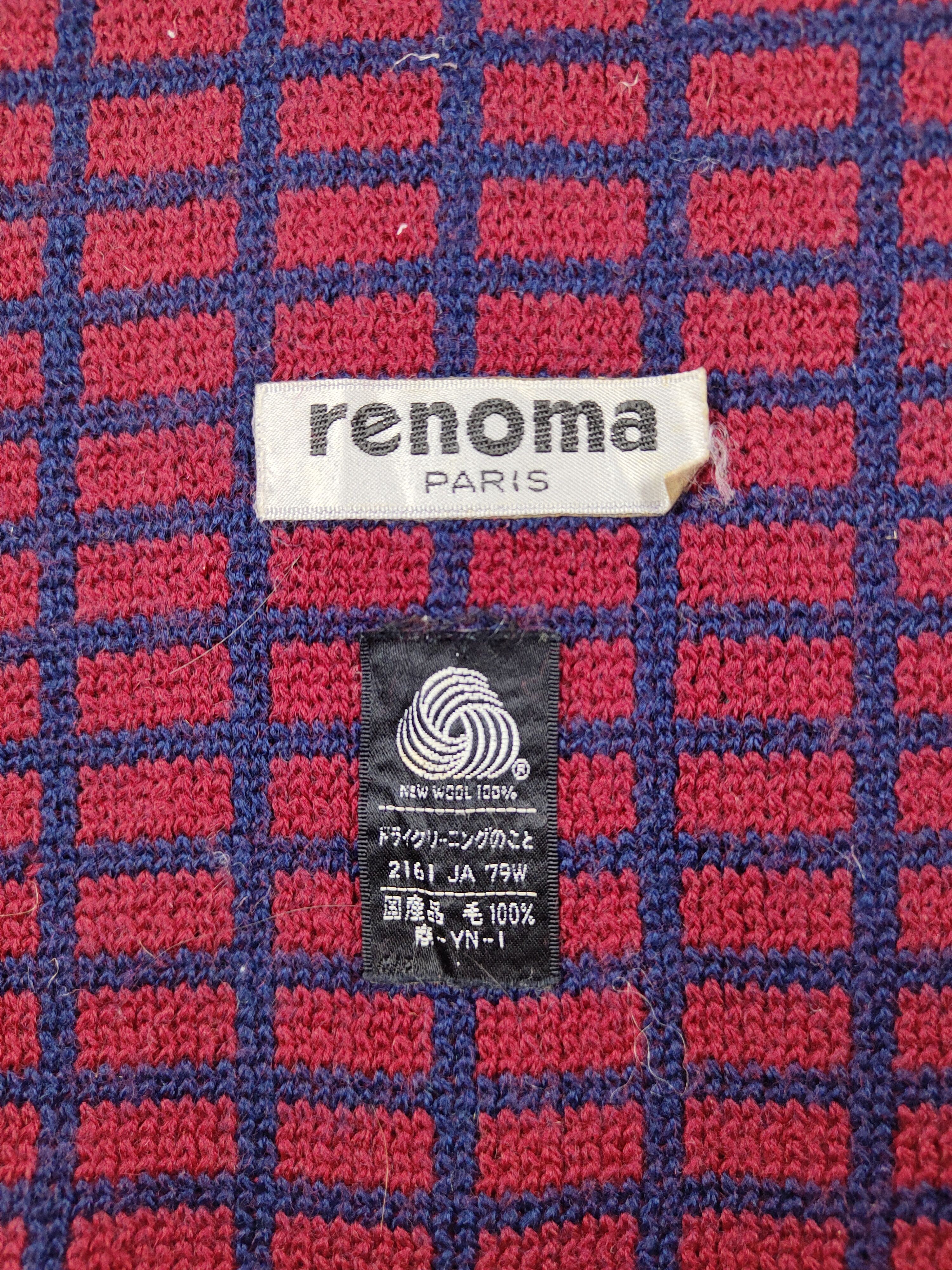 Japanese Brand Renoma Paris Muffler Scarves #m11 Size ONE SIZE - 7 Thumbnail