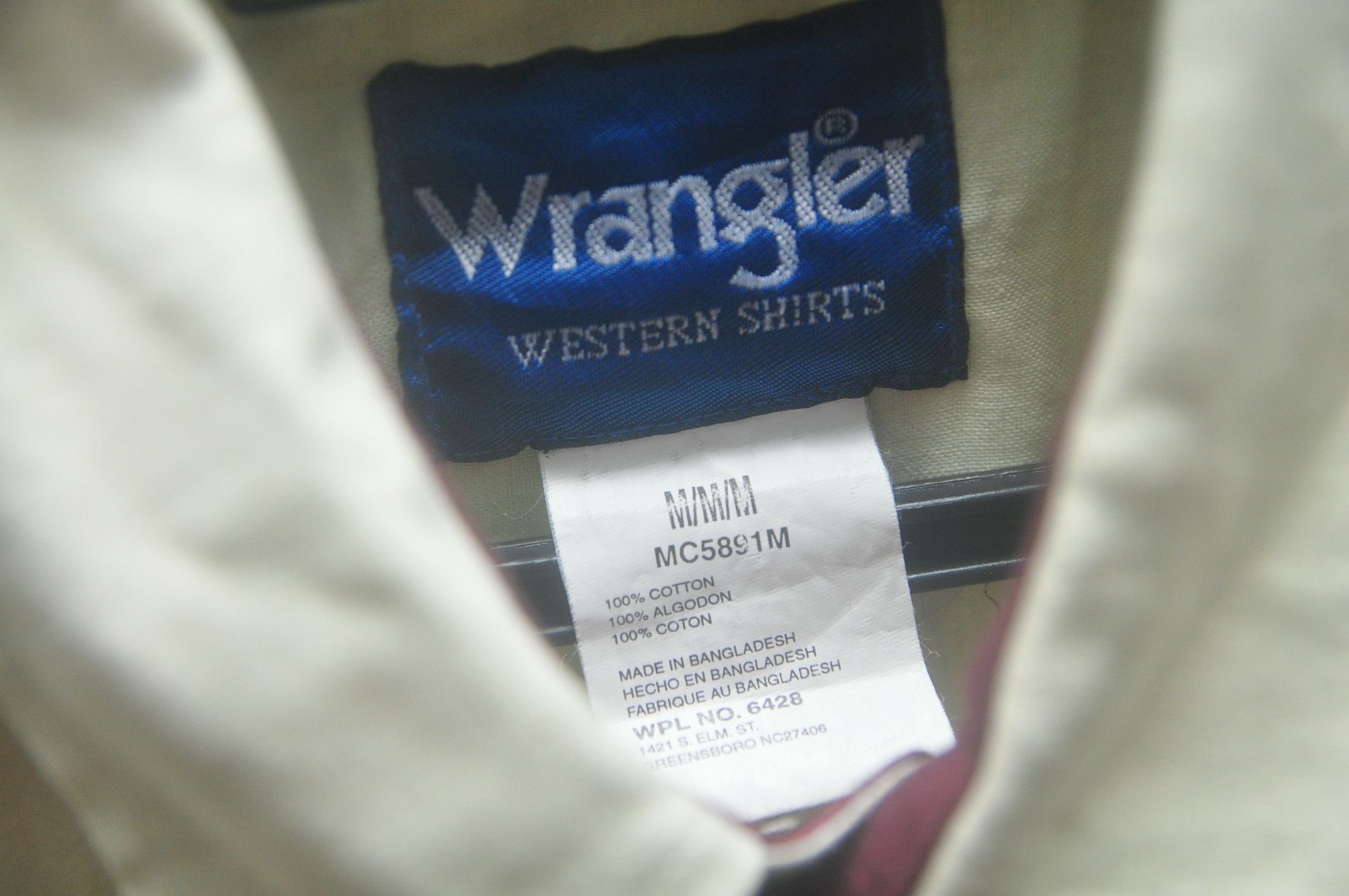 Japanese Brand × Vintage Vintage Wrengler Button Up Shirt Designer fashion Style Size US L / EU 52-54 / 3 - 5 Thumbnail