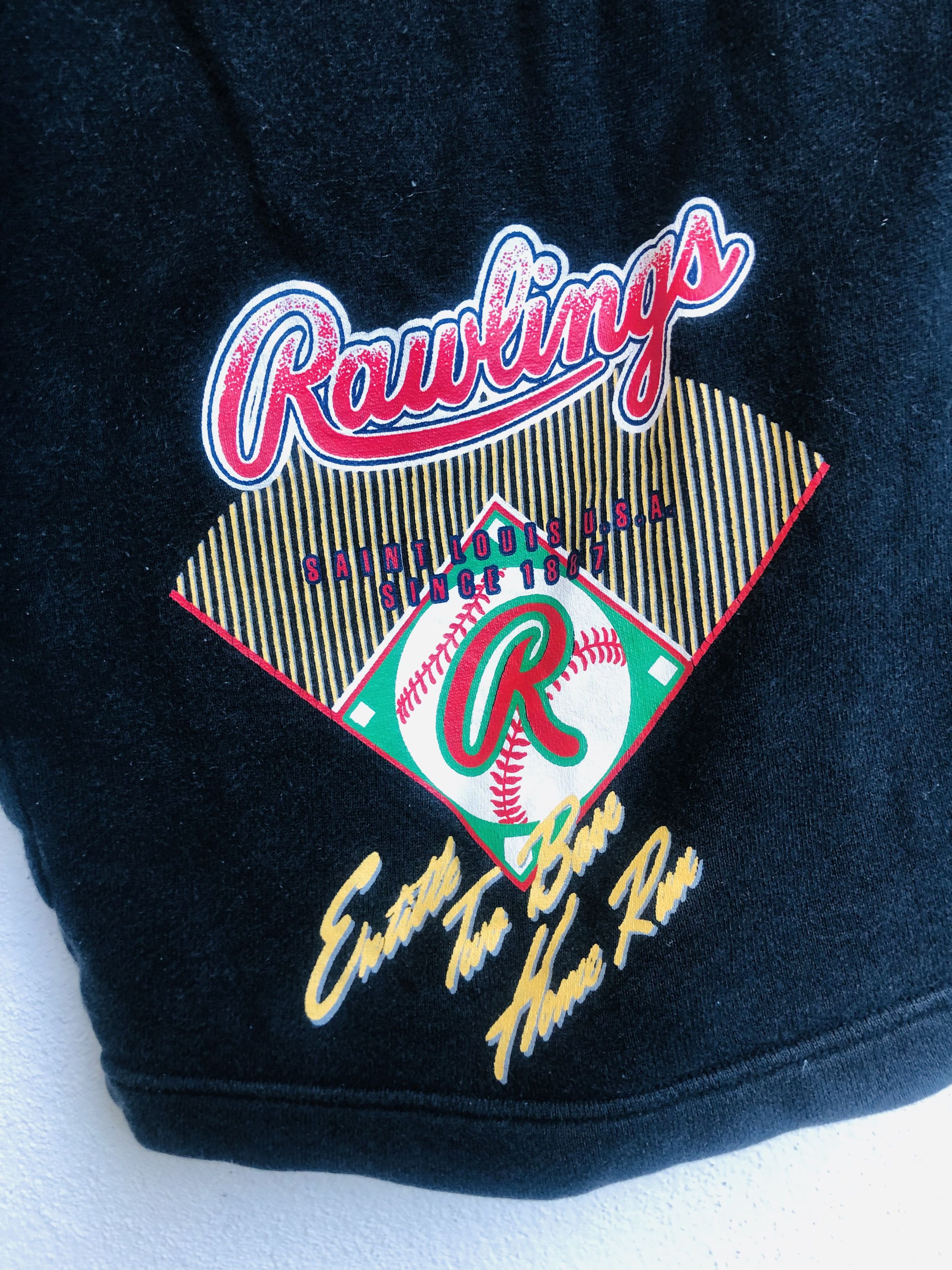 Japanese Brand × Vintage Vintage Rawlings Saintsl Louis Baseball Team Short Size US 30 / EU 46 - 2 Thumbnail