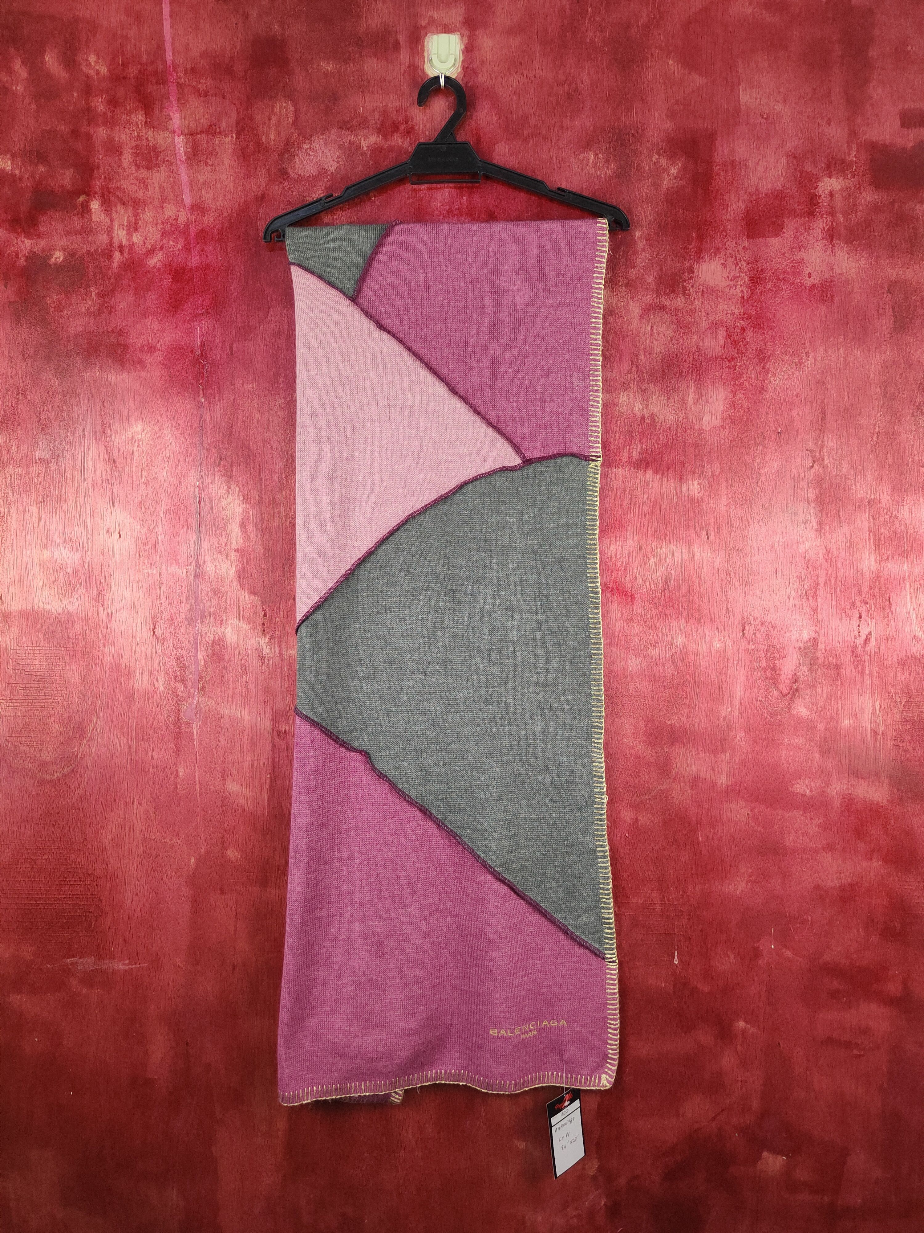 Japanese Brand art shape Muffler Scarves #m32DL Size ONE SIZE - 1 Thumbnail