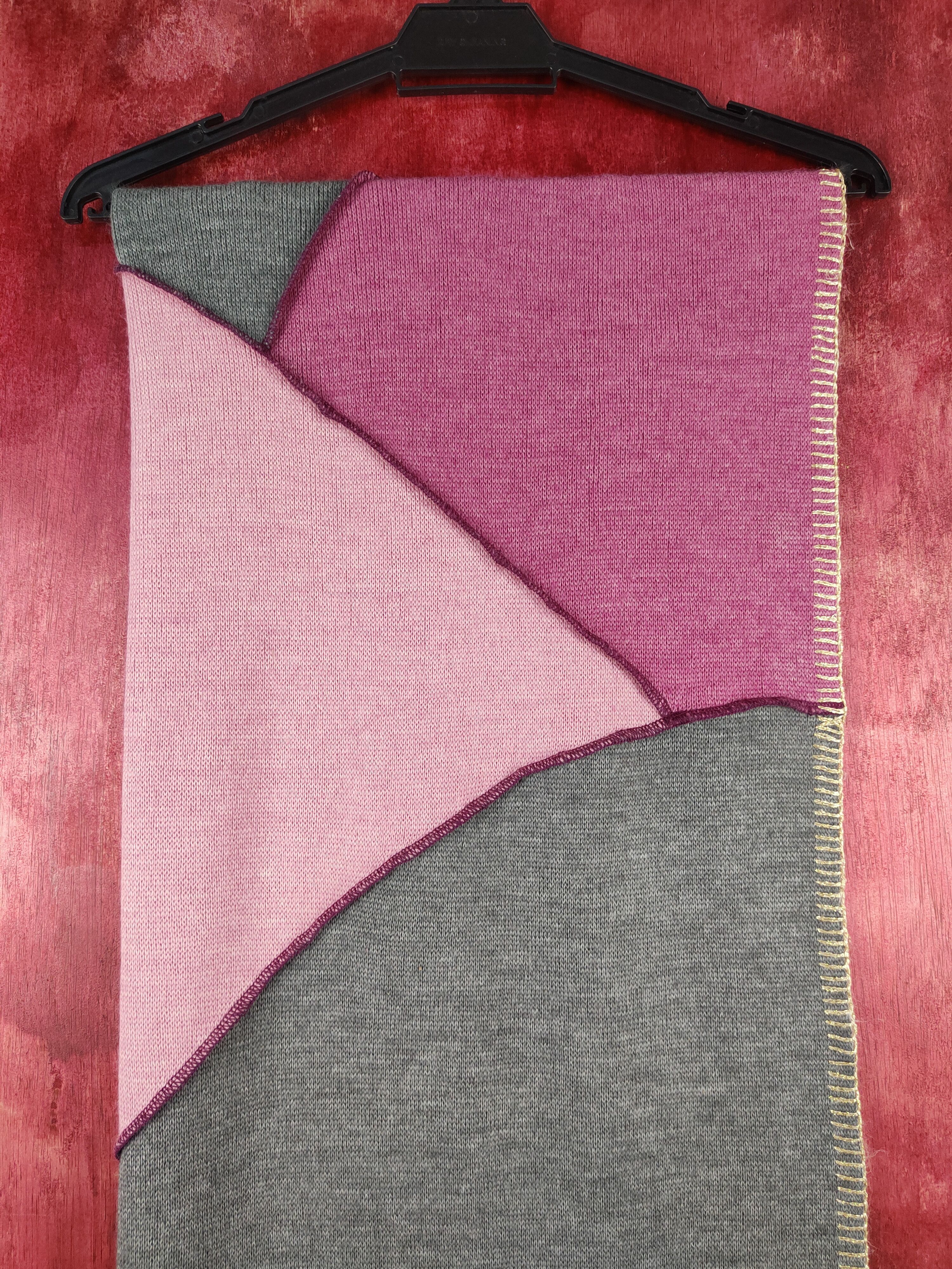 Japanese Brand art shape Muffler Scarves #m32DL Size ONE SIZE - 2 Thumbnail