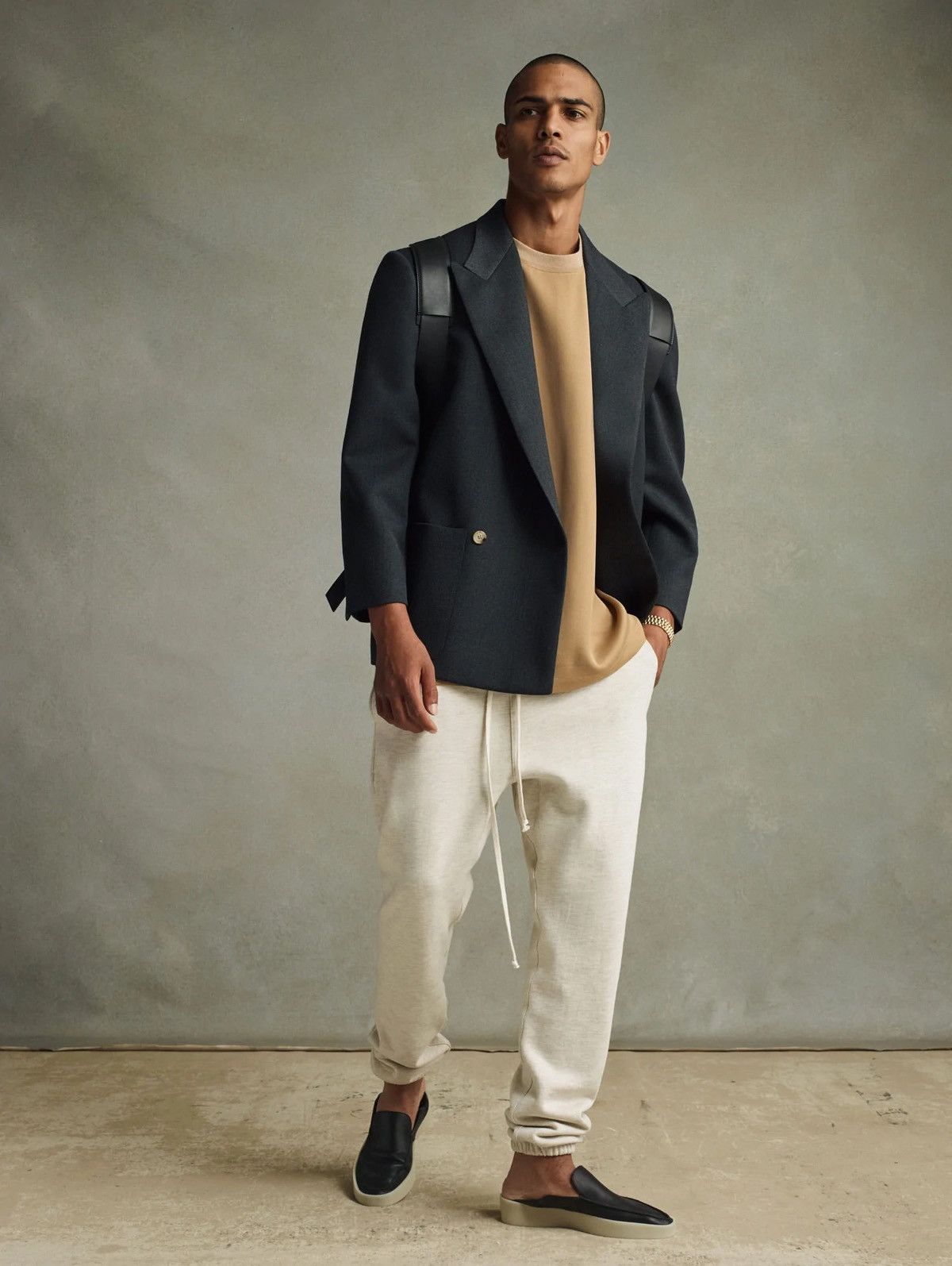 Fear of God SzL Seventh 7th Collection Cream Sweatpants Size US 32 / EU 48 - 4 Thumbnail