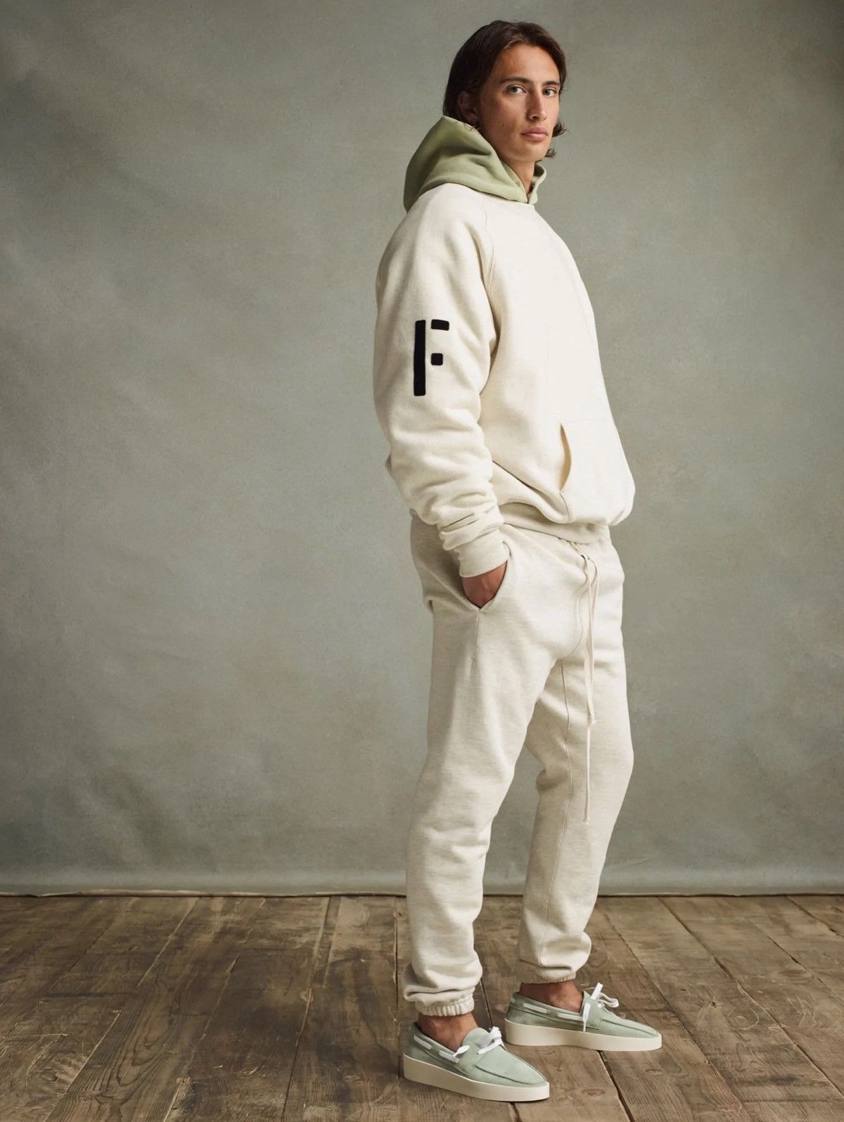 Fear of God SzL Seventh 7th Collection Cream Sweatpants Size US 32 / EU 48 - 3 Thumbnail