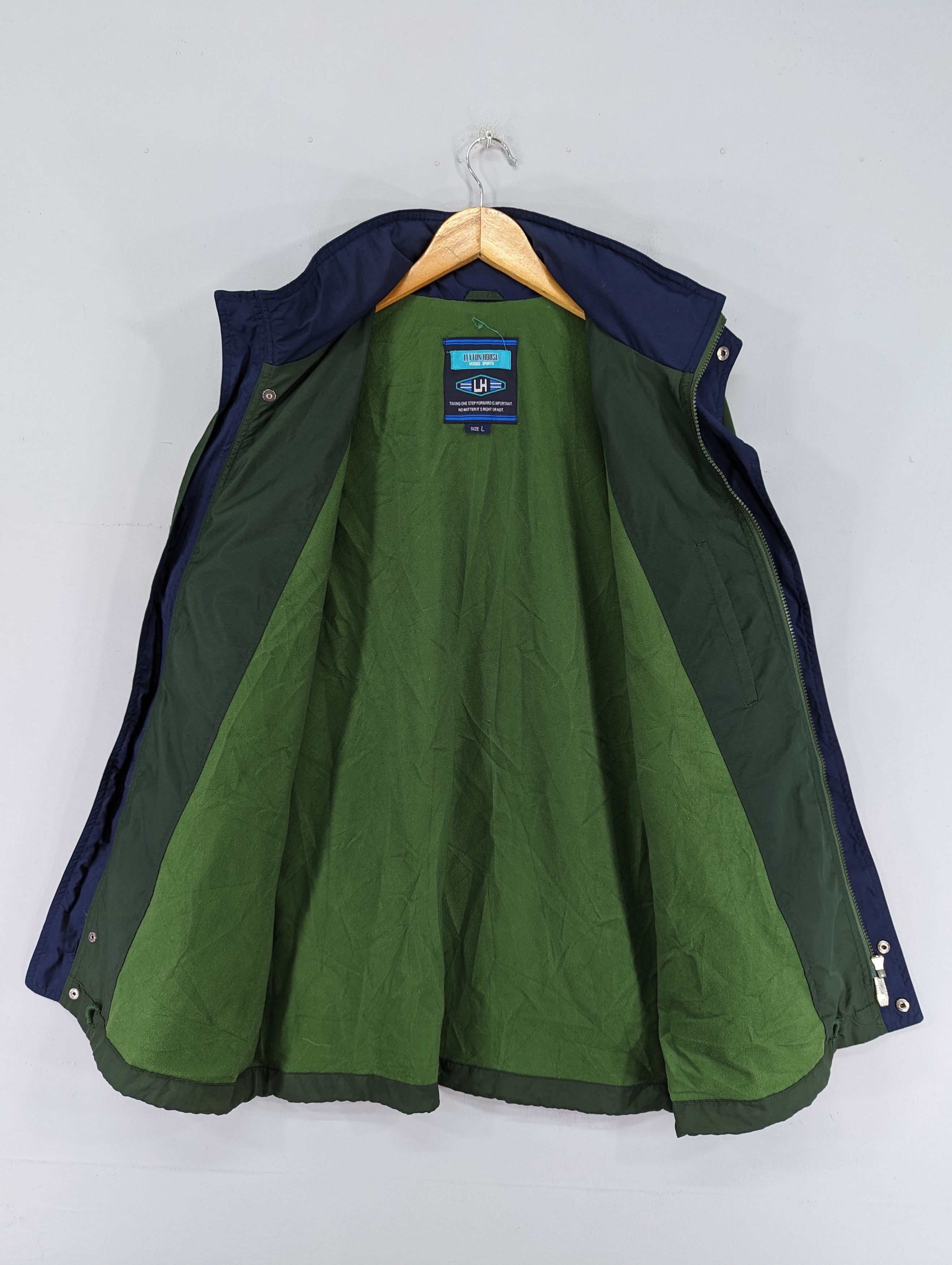 Japanese Brand 🔥RARE🔥Vintage Leyton House Zipper Jacket With Hoodie Size US L / EU 52-54 / 3 - 6 Thumbnail