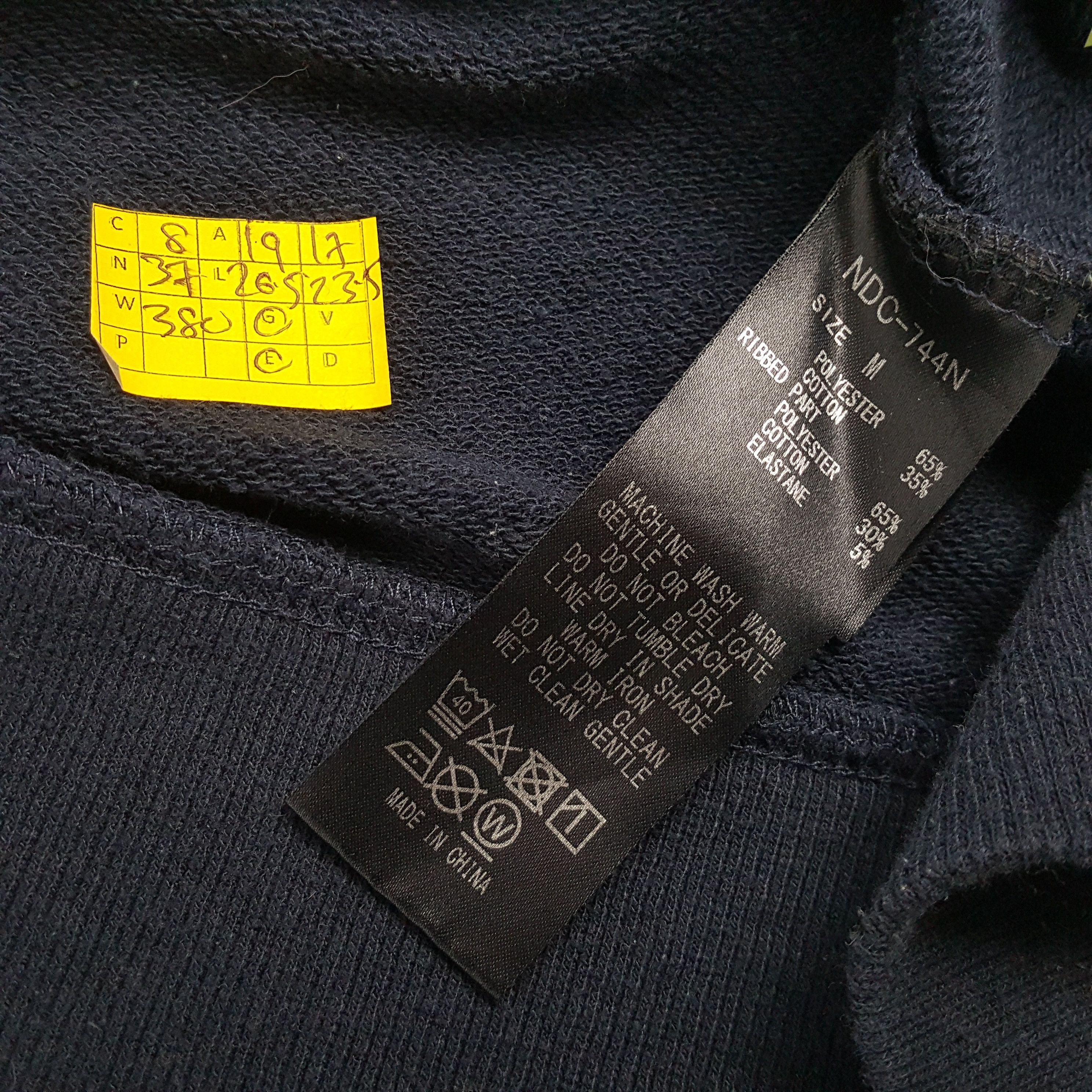 Japanese Brand × Number (N)ine × Vintage Vintage NUMBER (N)INE Japanese Brand Sweatshirts Size US S / EU 44-46 / 1 - 7 Thumbnail