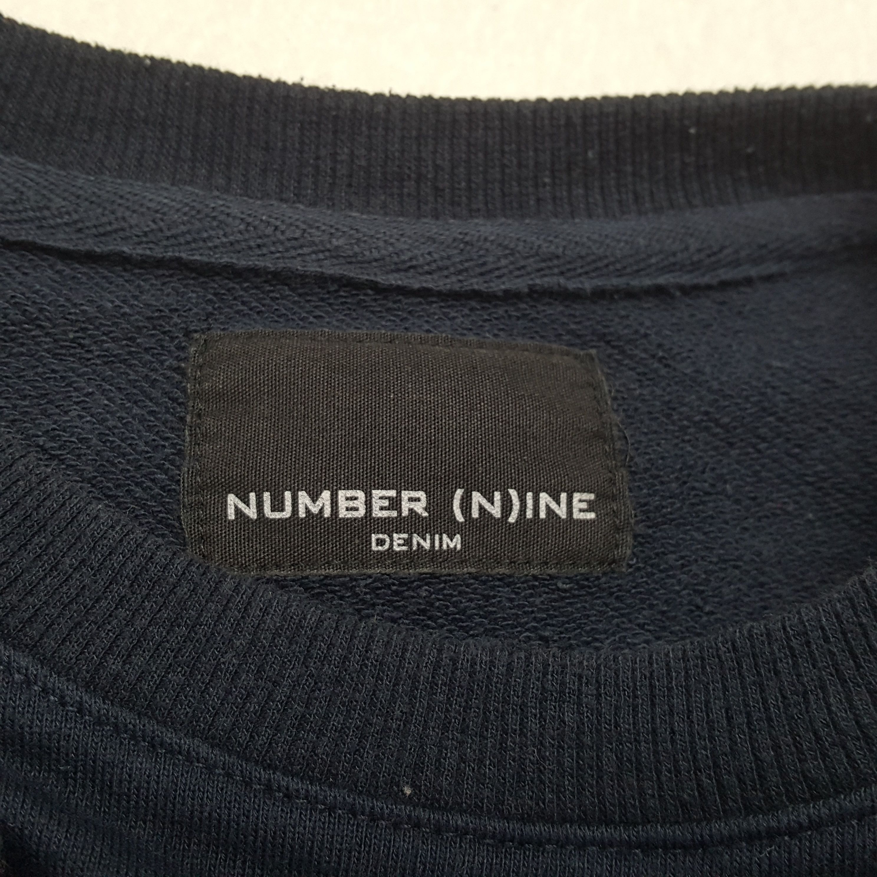 Japanese Brand × Number (N)ine × Vintage Vintage NUMBER (N)INE Japanese Brand Sweatshirts Size US S / EU 44-46 / 1 - 9 Thumbnail